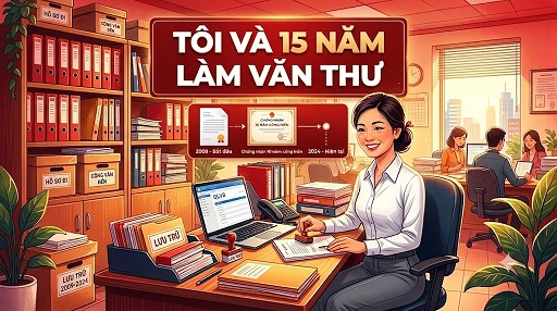 Tôi và 15 năm làm văn thư