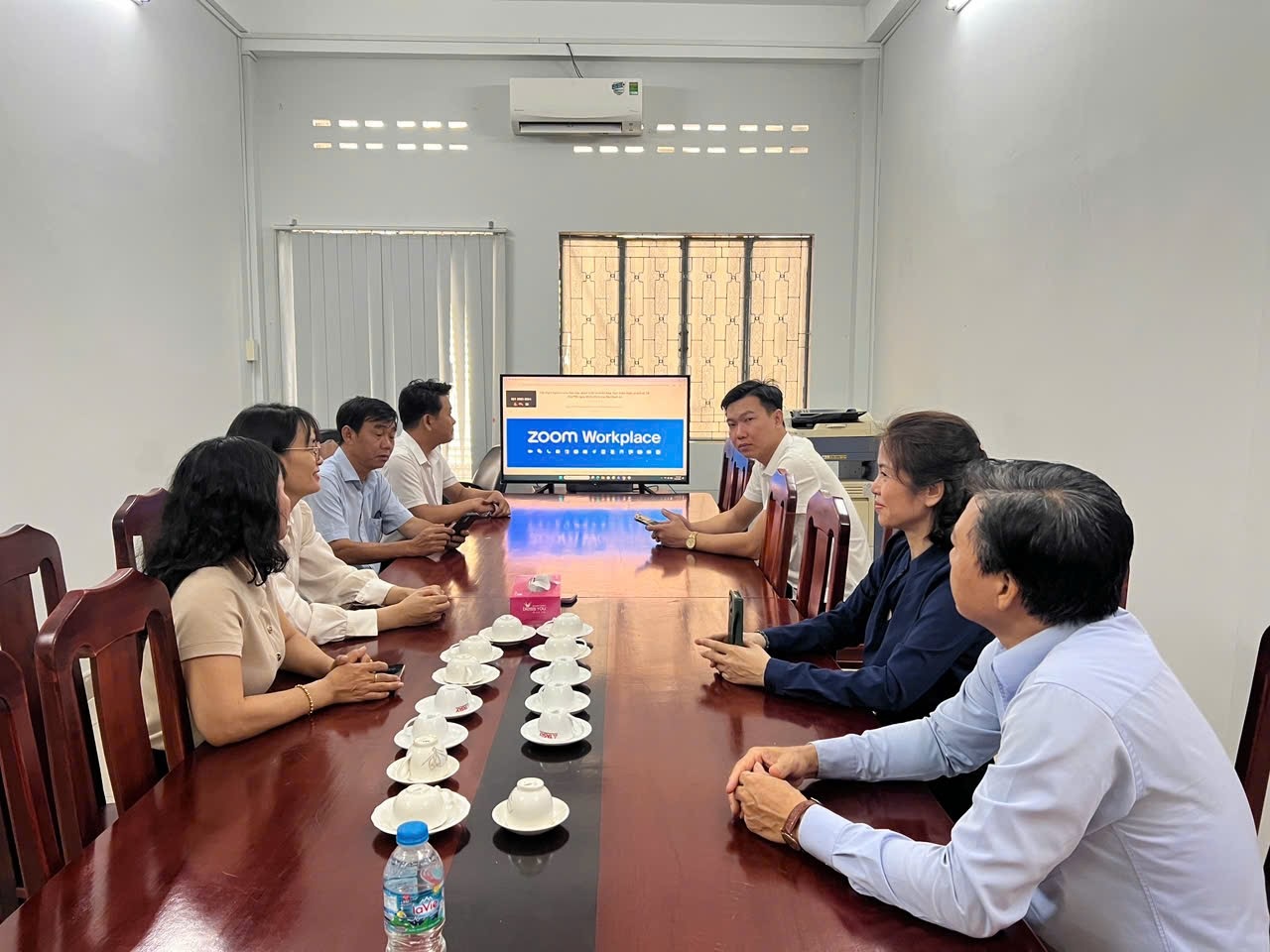 Cán bộ, đảng viên Liên hiệp các Hội Khoa học và Kỹ thuật thành phố Đồng Nai tham dự Hội nghị toàn quốc quán triệt Nghị quyết số 10-NQ/TW của Bộ Chính trị