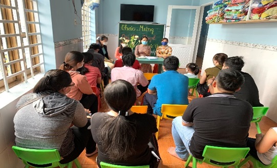 Sinh hoạt cha mẹ trẻ rối loạn phát triển thần kinh và  Giáo viên Trung tâm Tâm lý học ứng dụng Sông Phố