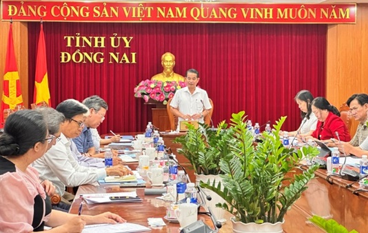 Đ/c Thái Bảo - Phó bí thư Tỉnh ủy, Trưởng Ban Tổ chức Tỉnh uỷ