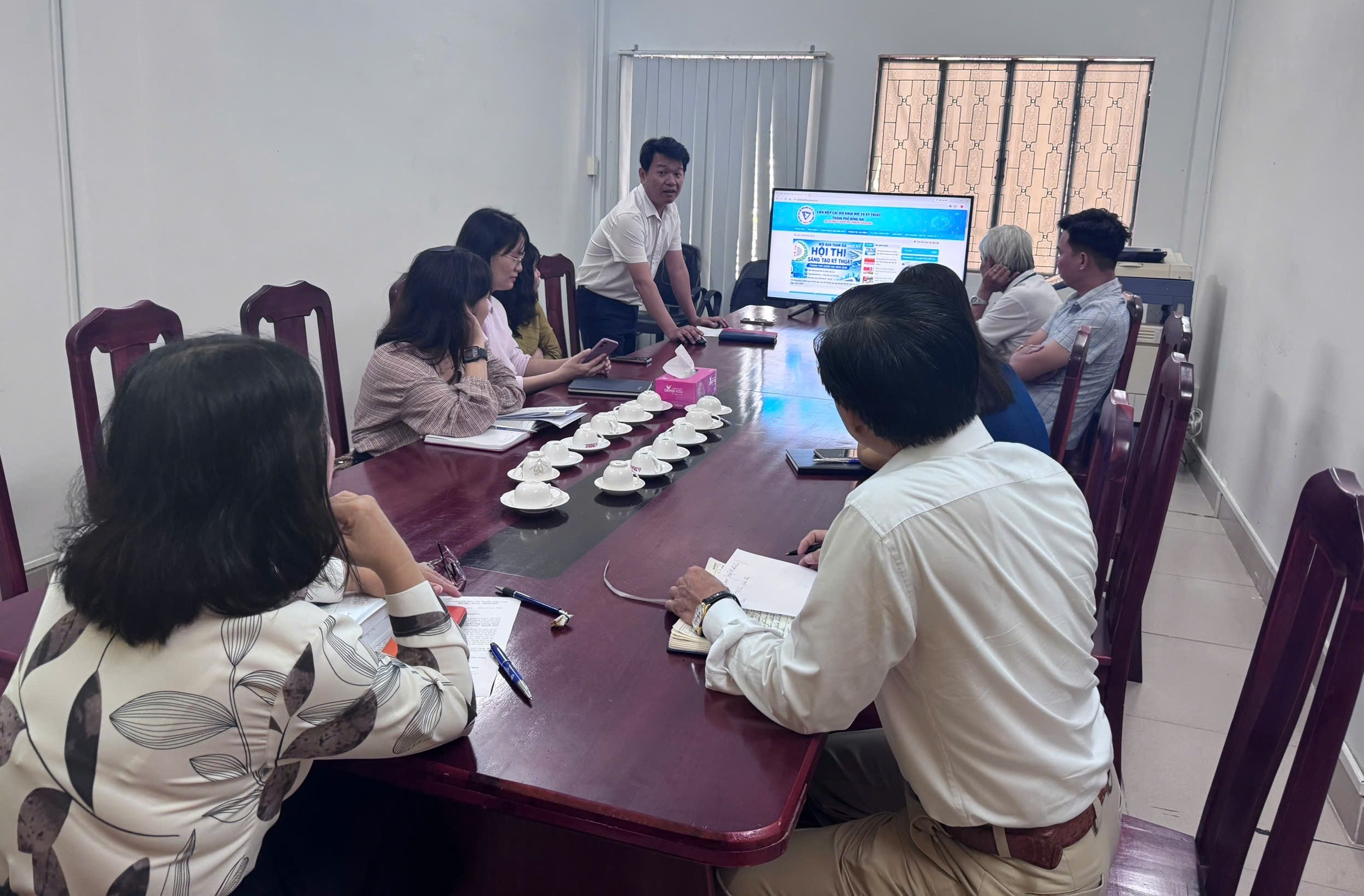 Danh sách đề tài khoa học và mạng lưới chuyên gia sẽ được cập nhật trên Website Liên hiệp Hội