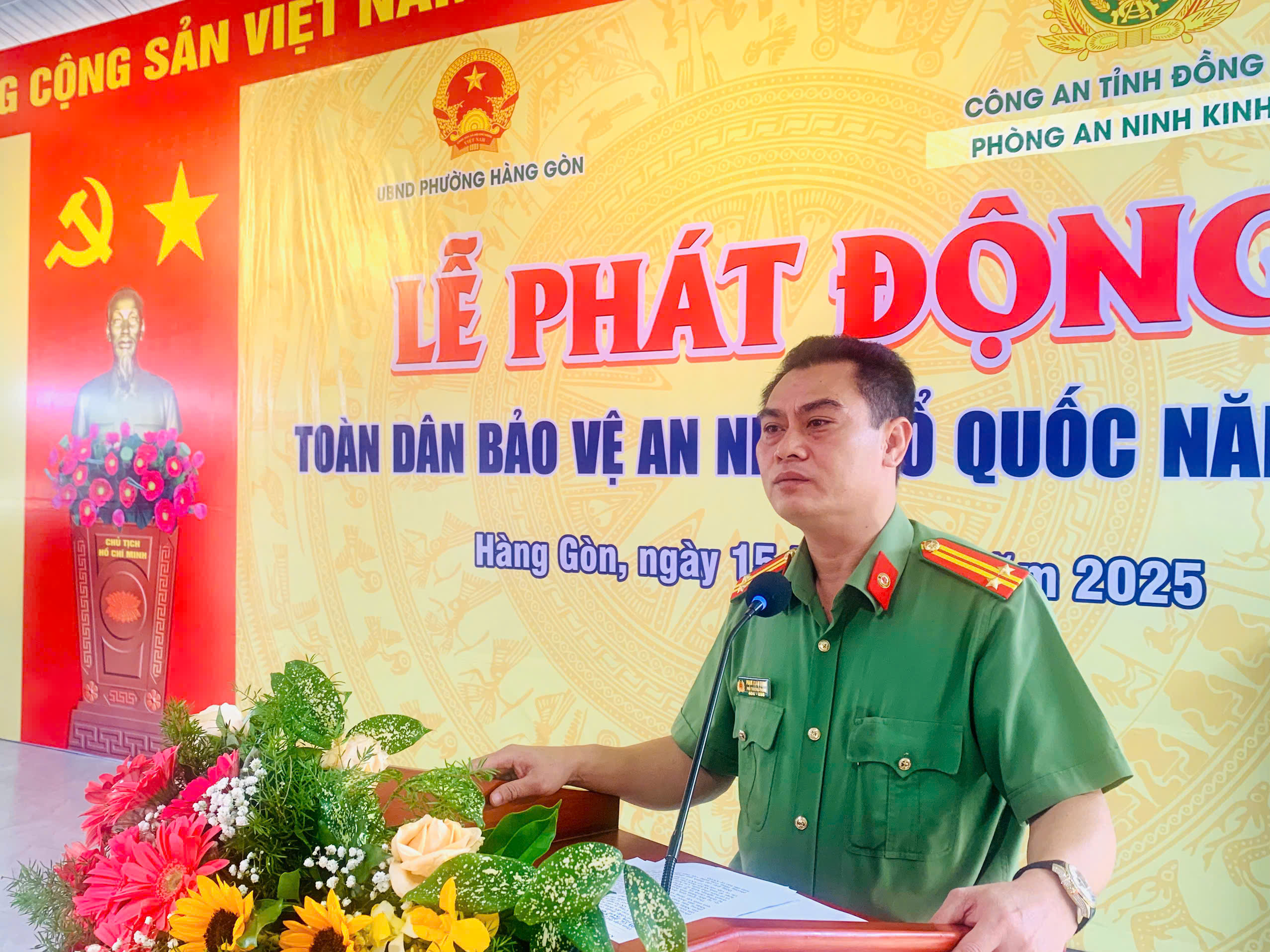 Lễ phát động  “Ngày hội toàn dân bảo vệ an ninh Tổ quốc” năm 2025
