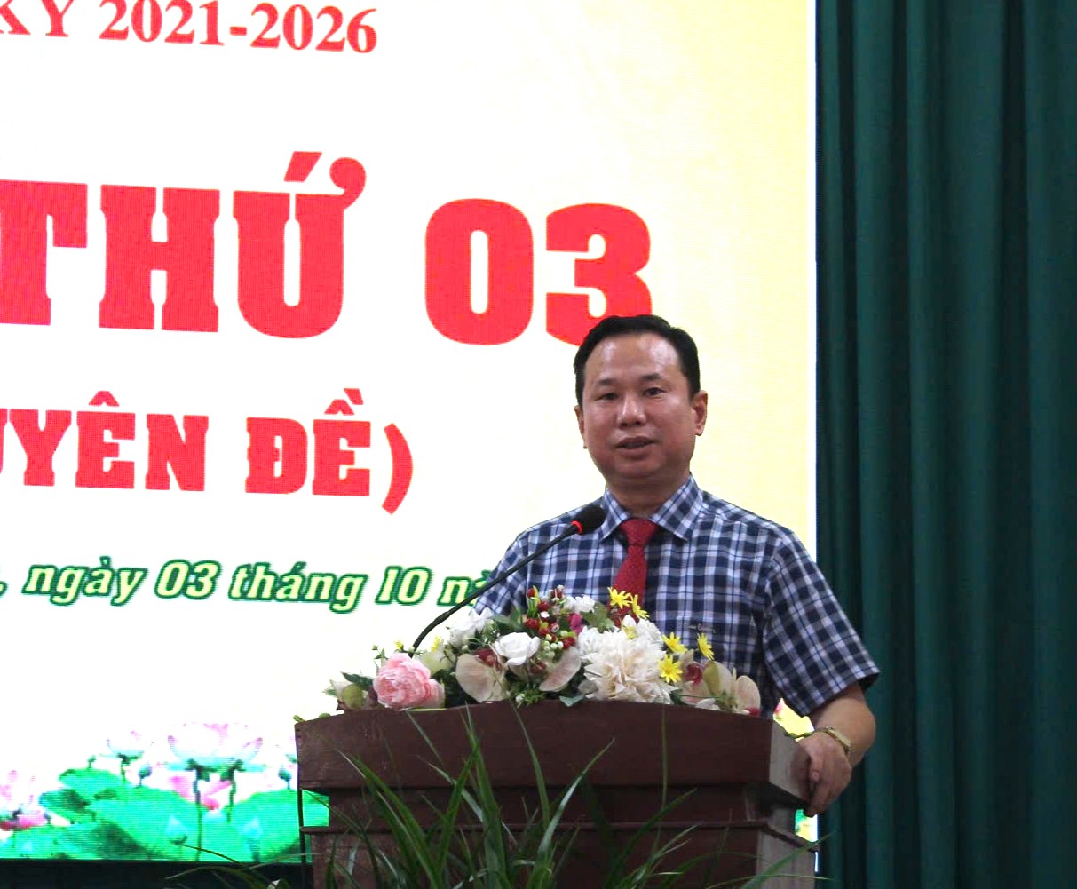 Kỳ họp thứ 3 - Kỳ họp chuyên đề năm 2025 Hội Đồng Nhân dân phường Hàng Gòn khóa I, nhiệm kỳ 2021 - 2026