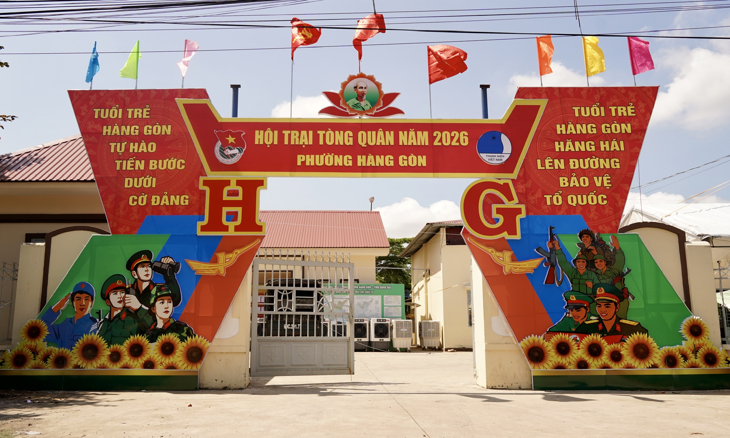 PHƯỜNG HÀNG GÒN SẴN SÀNG CHO NGÀY HỘI TÒNG QUÂN NĂM 2026.