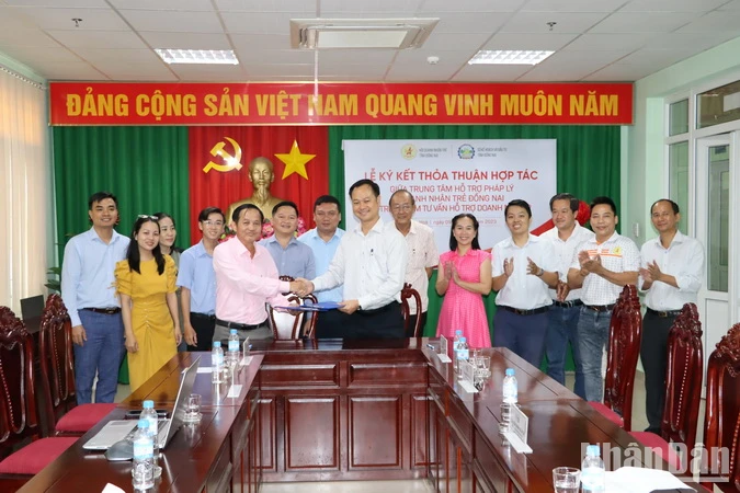 Ký kết hợp tác hỗ trợ doanh nghiệp ở Đồng Nai