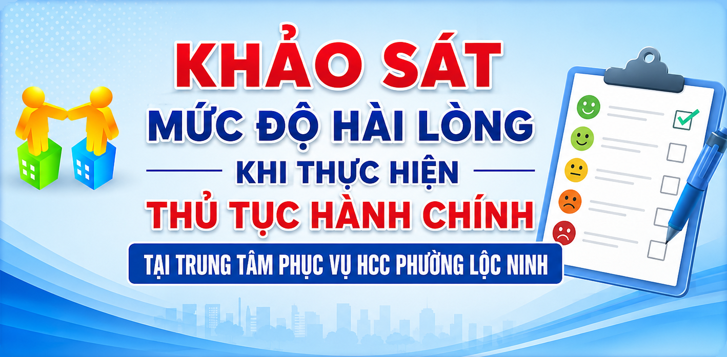 DVC - Khảo sát sự hài lòng của người dân