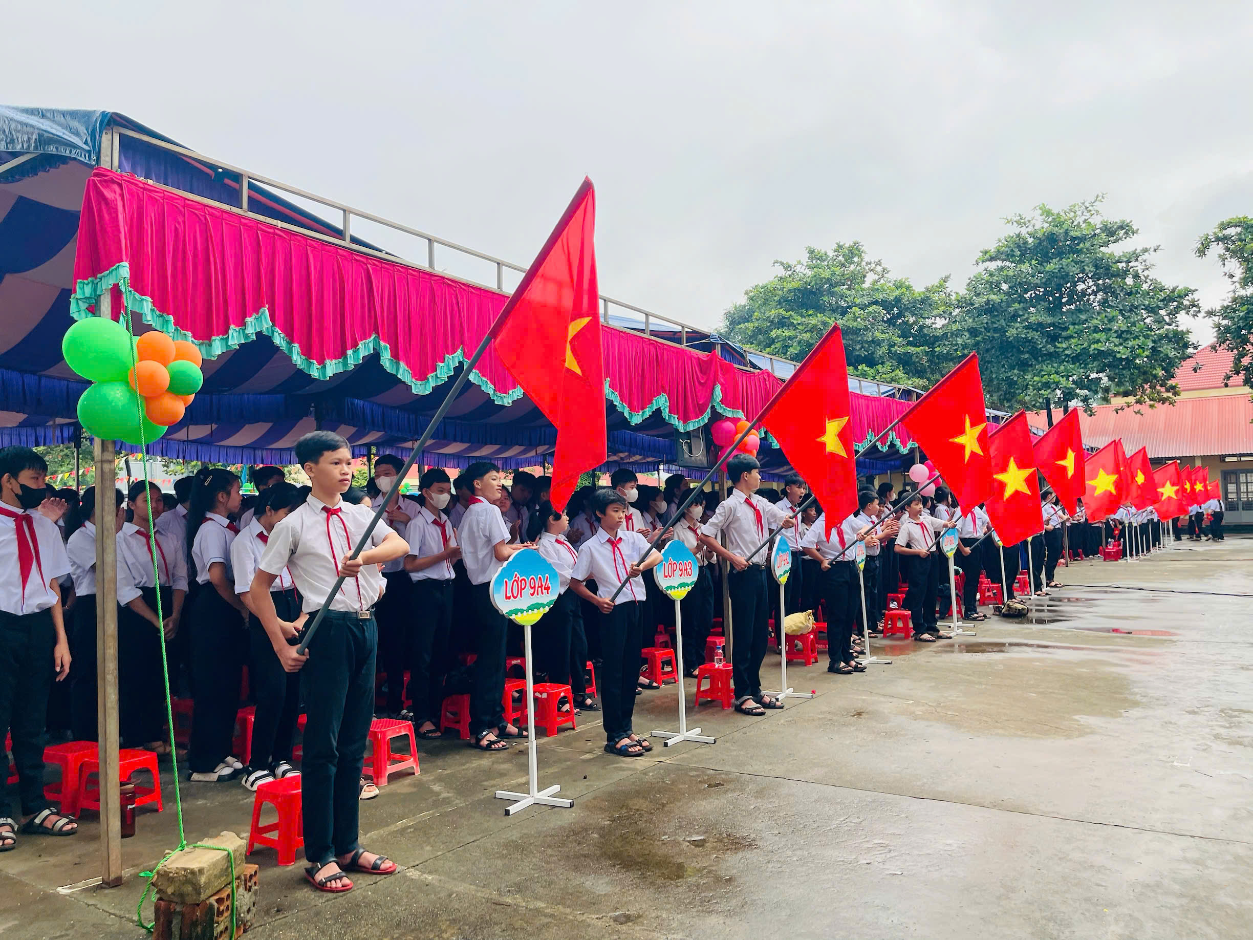 Gần 5.500 học sinh xã Lộc Quang phấn khởi bước vào năm học mới
