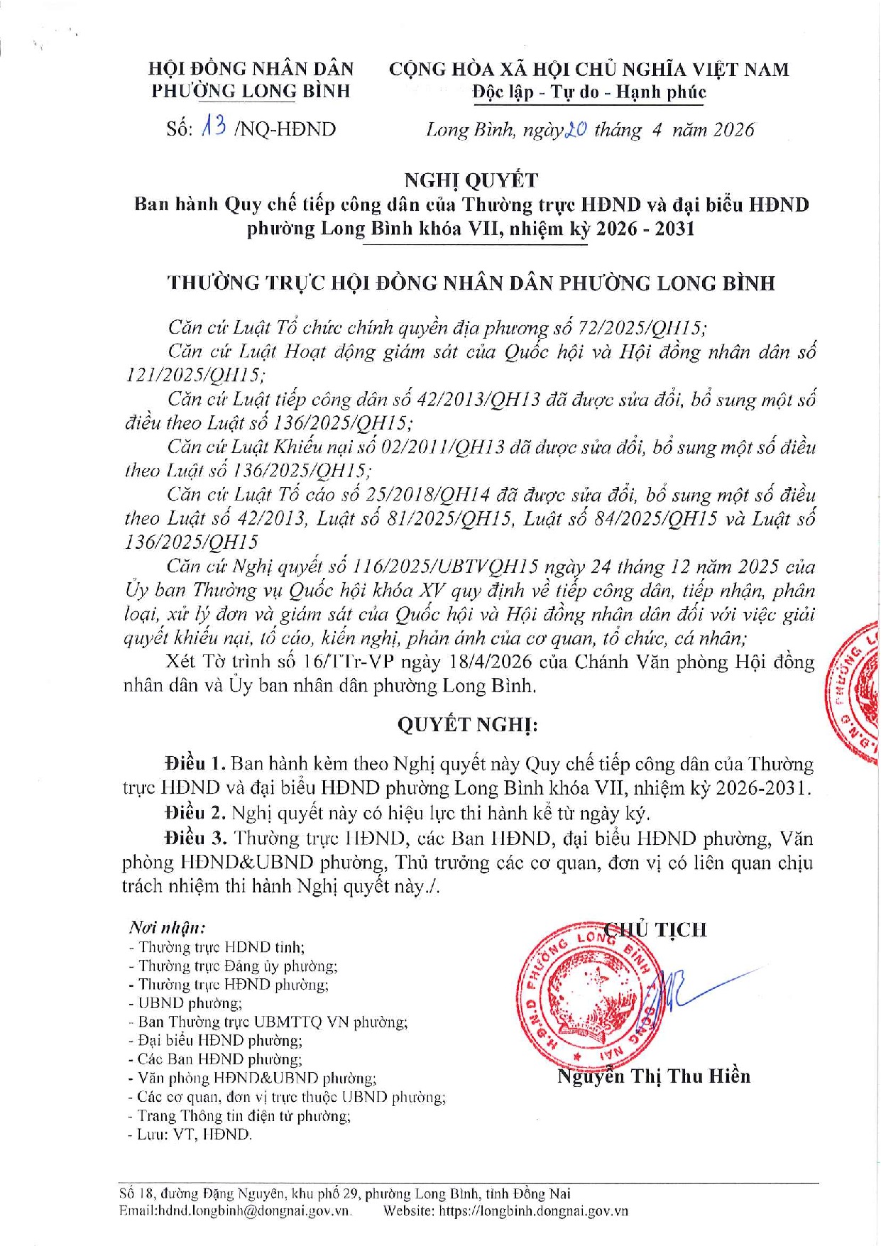NQ ve quy che tiep cpng dan HDND 1