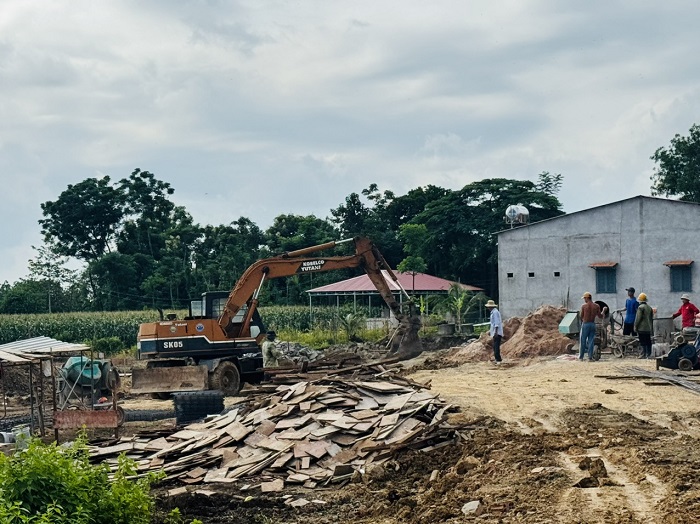 Commencement of construction of package No. 7, Xuan Truong kindergarten project, Xuan Loc district