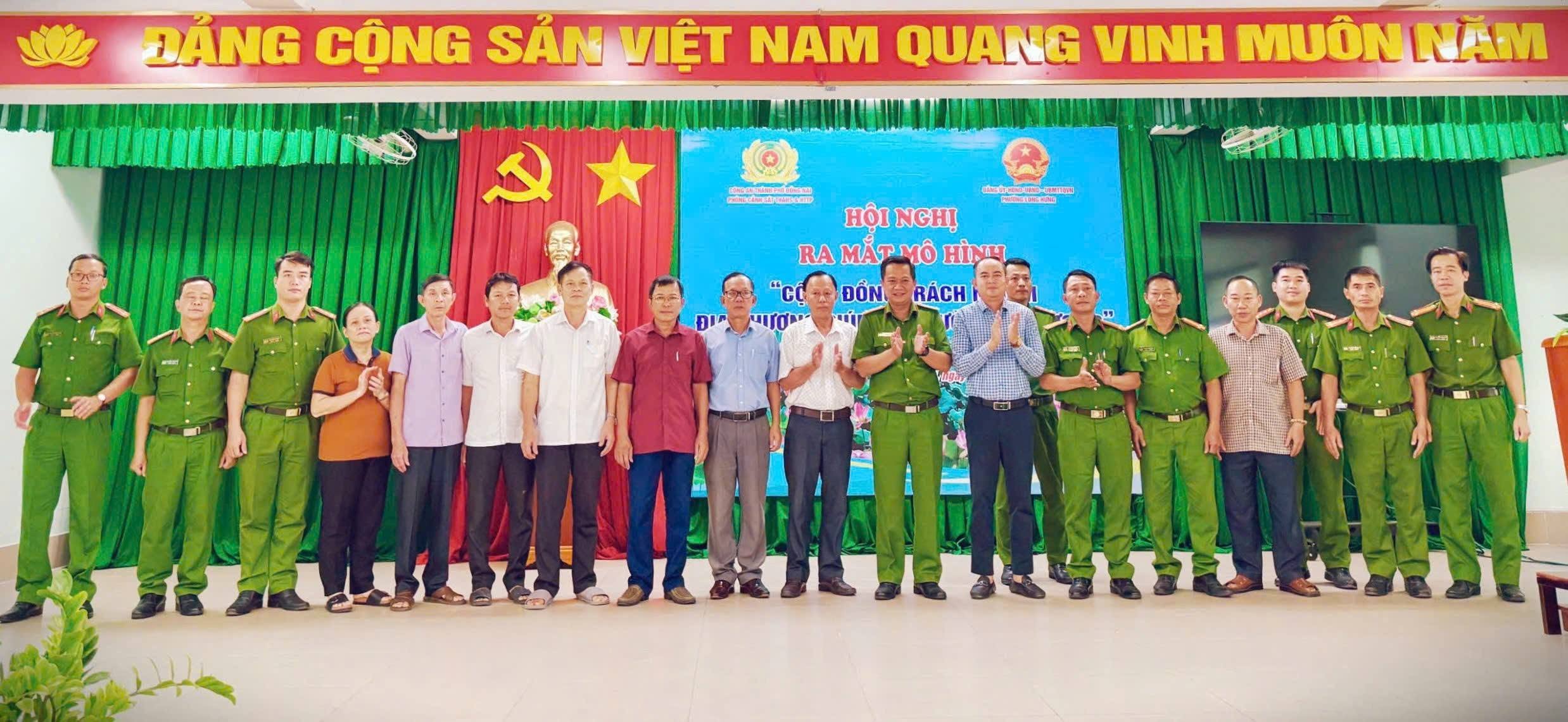 Ra mắt mô hình “Cộng đồng trách nhiệm – Địa phương giúp đỡ người hoàn lương”