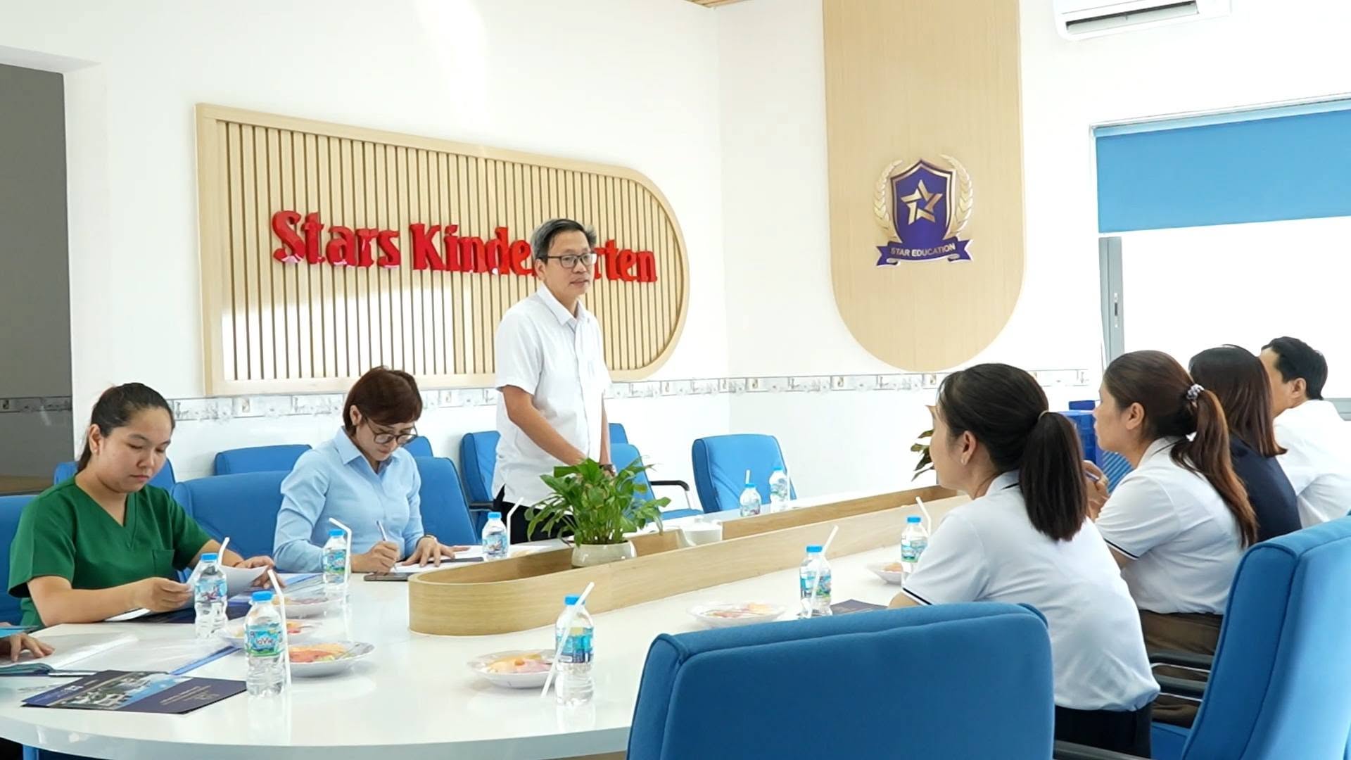 Phường Long Hưng kiểm tra trường học chuẩn bị năm học mới 2026 - 2027
