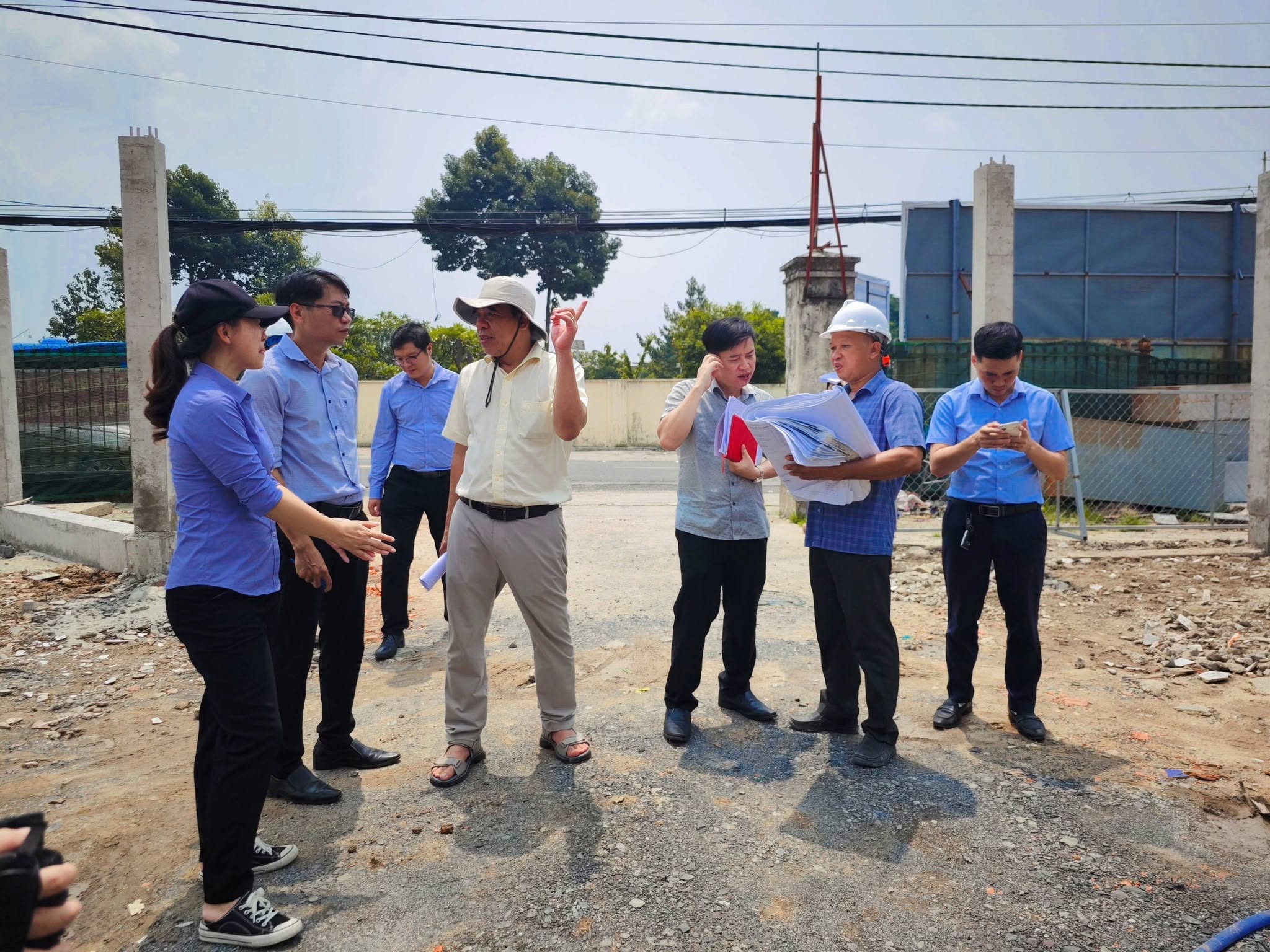 HĐND phường Long Hưng khảo sát thực tế các công trình đầu tư công