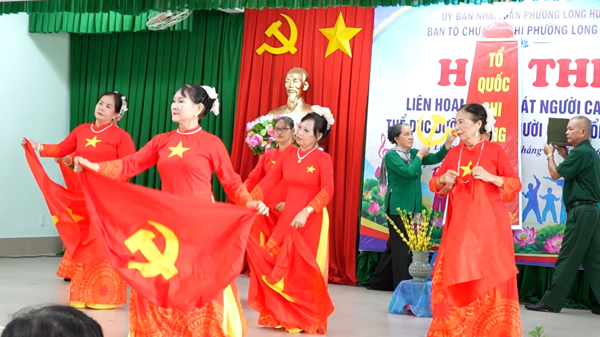Liên hoan văn nghệ “Tiếng hát Người cao tuổi” và Hội thi Thể dục dưỡng sinh người cao tuổi phường Long Hưng năm 2026