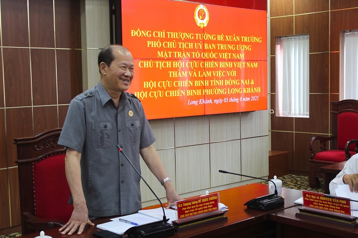 250805 Thượng tướng Bế Xuân Trường phát biểu kết luận