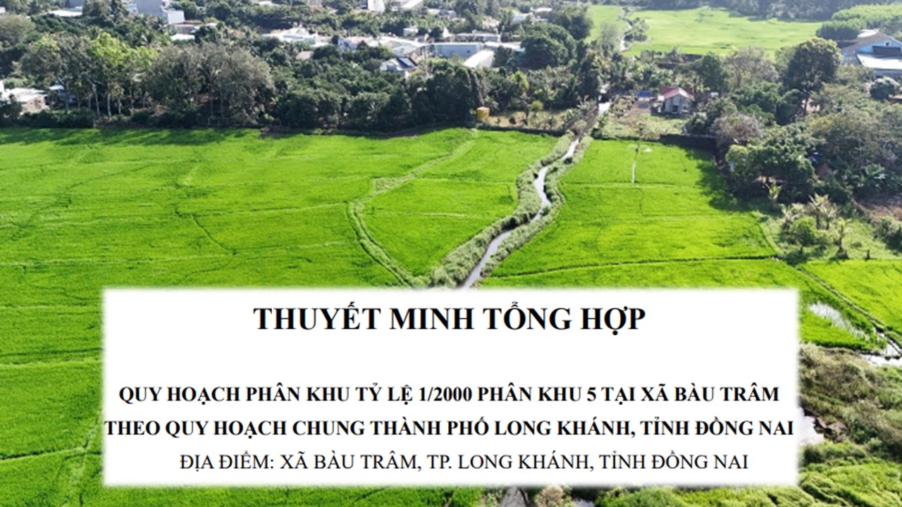 250826 Quy hoạch phân khu 5 bàu trâm