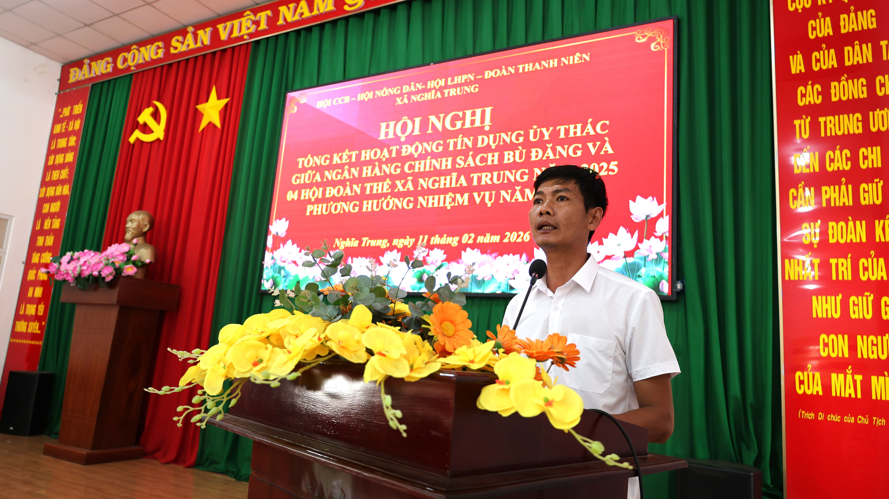 a Nam phát biểu
