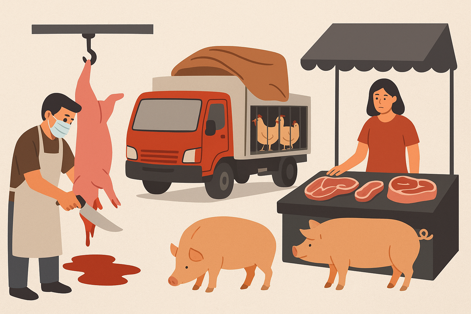 Quy định Giết mổ an toàn sản phẩm động vật