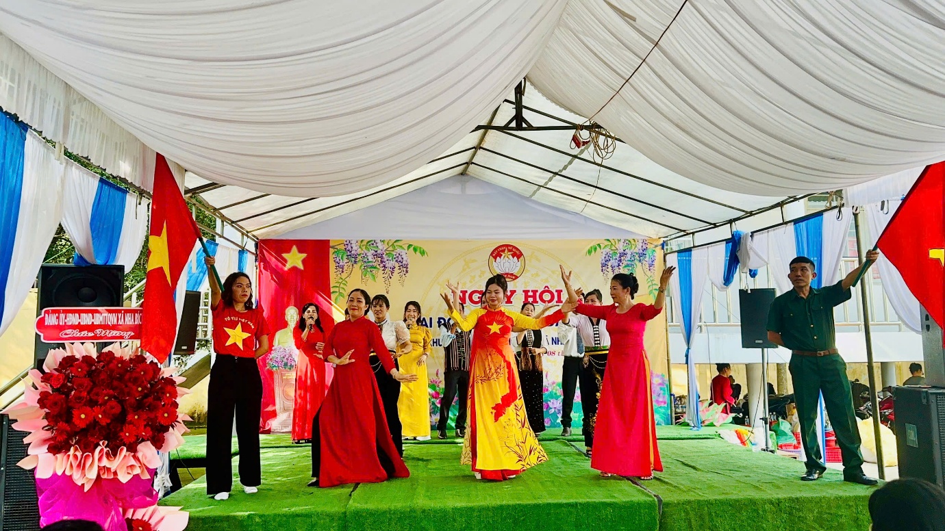 ''A group of people performing on a stage

AI-generated content may be incorrect.''