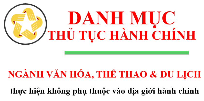 PHI ĐỊA GIỚI VĂN HÓA THỂ THAO DU LỊCH