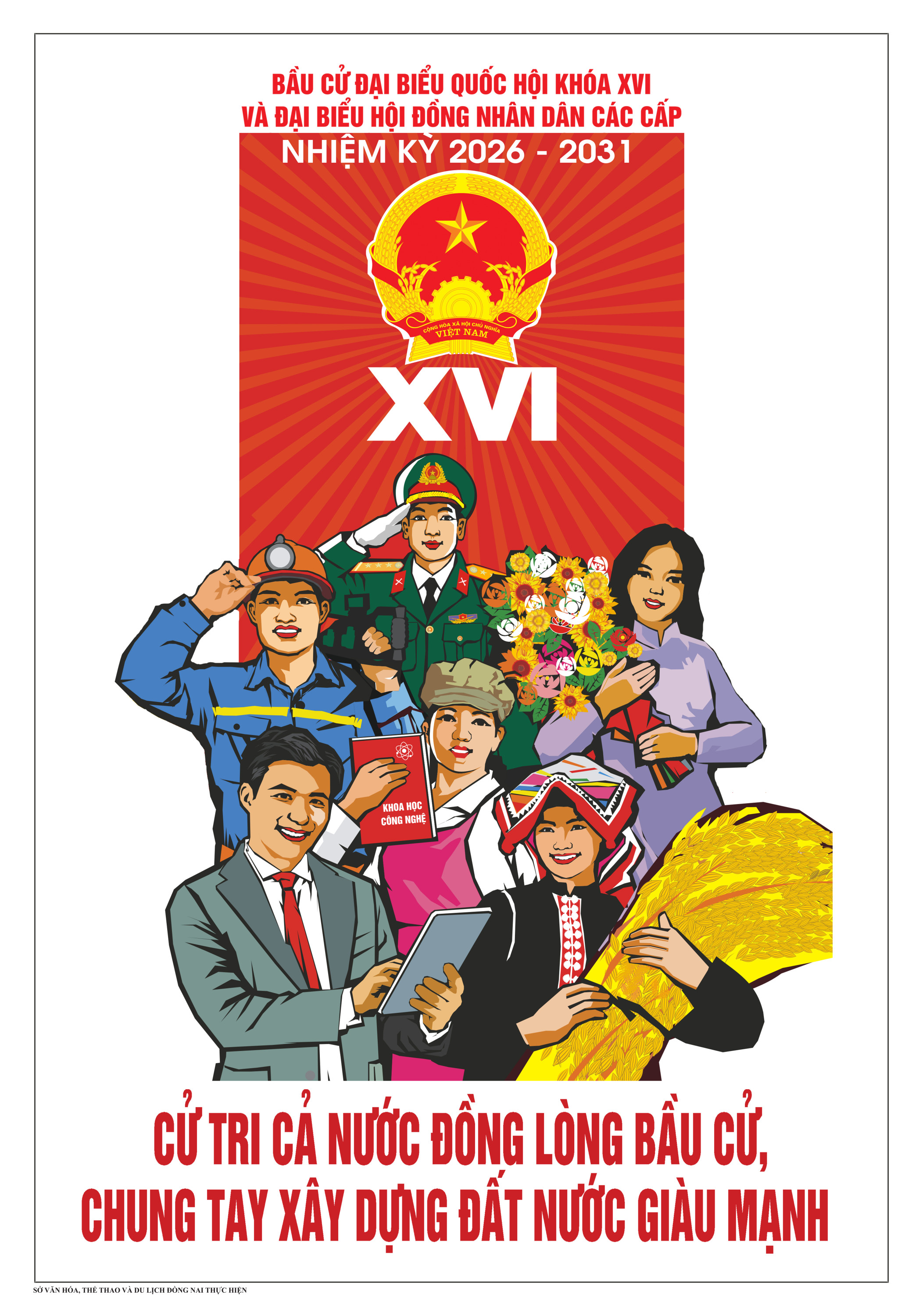 Tỉnh Đồng Nai ban hành Kế hoạch phát động phong trào thi đua lập thành tích xuất sắc trong công tác tổ chức bầu cử đại biểu Quốc hội khóa XVI và đại biểu Hội đồng nhân dân các cấp nhiệm kỳ 2026 - 2031 trên địa bàn tỉnh