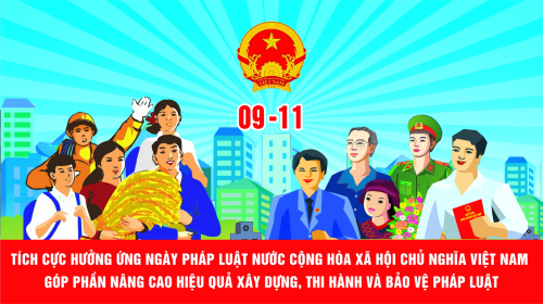 Hưởng ứng Ngày pháp luật Việt Nam (09/11)