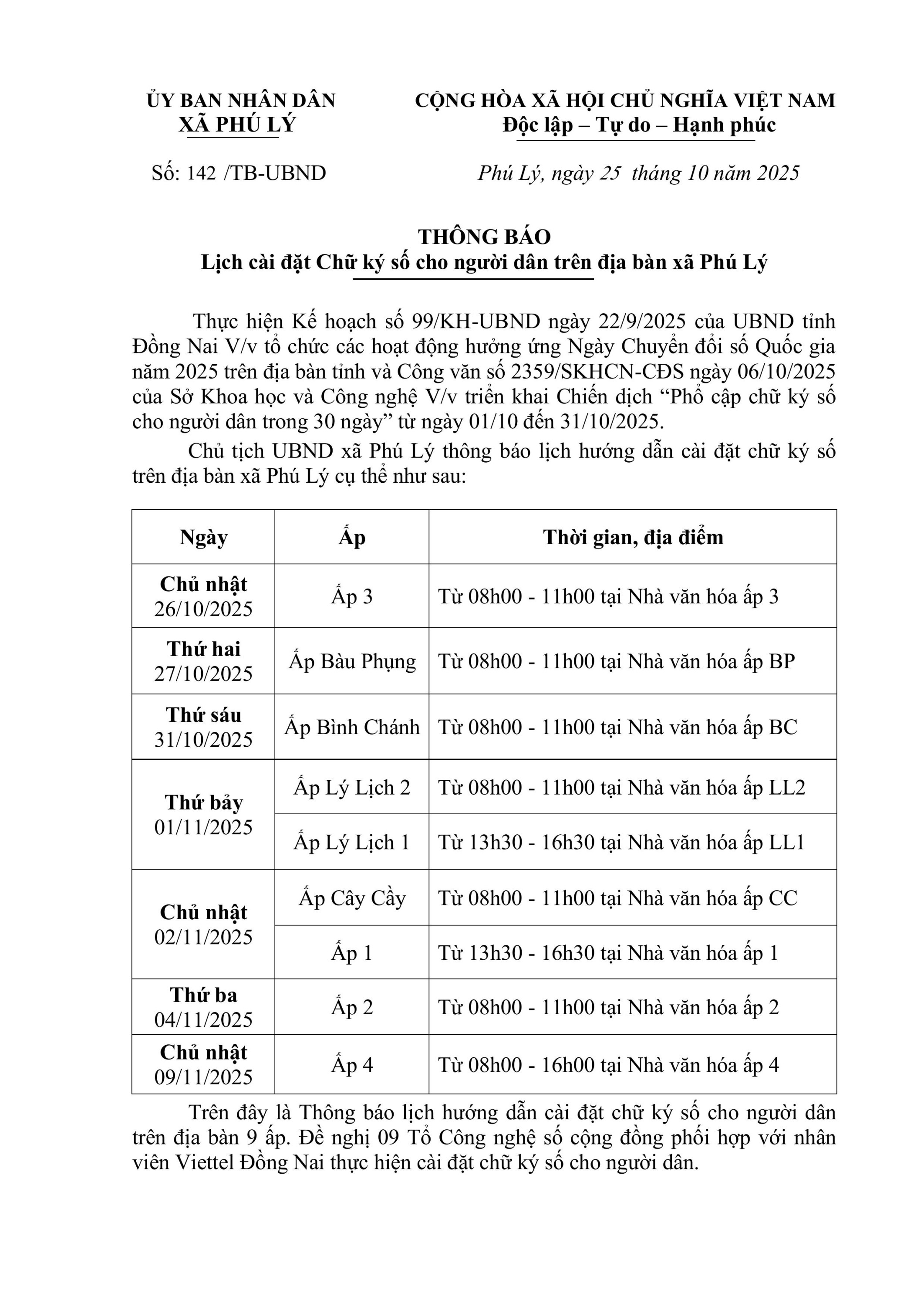 TB LỊCH CÀI ĐẶT CHỮ KÝ SỐ TRÊN ĐỊA BÀN XÃ PHÚ LÝ hình ảnh 0 (1)