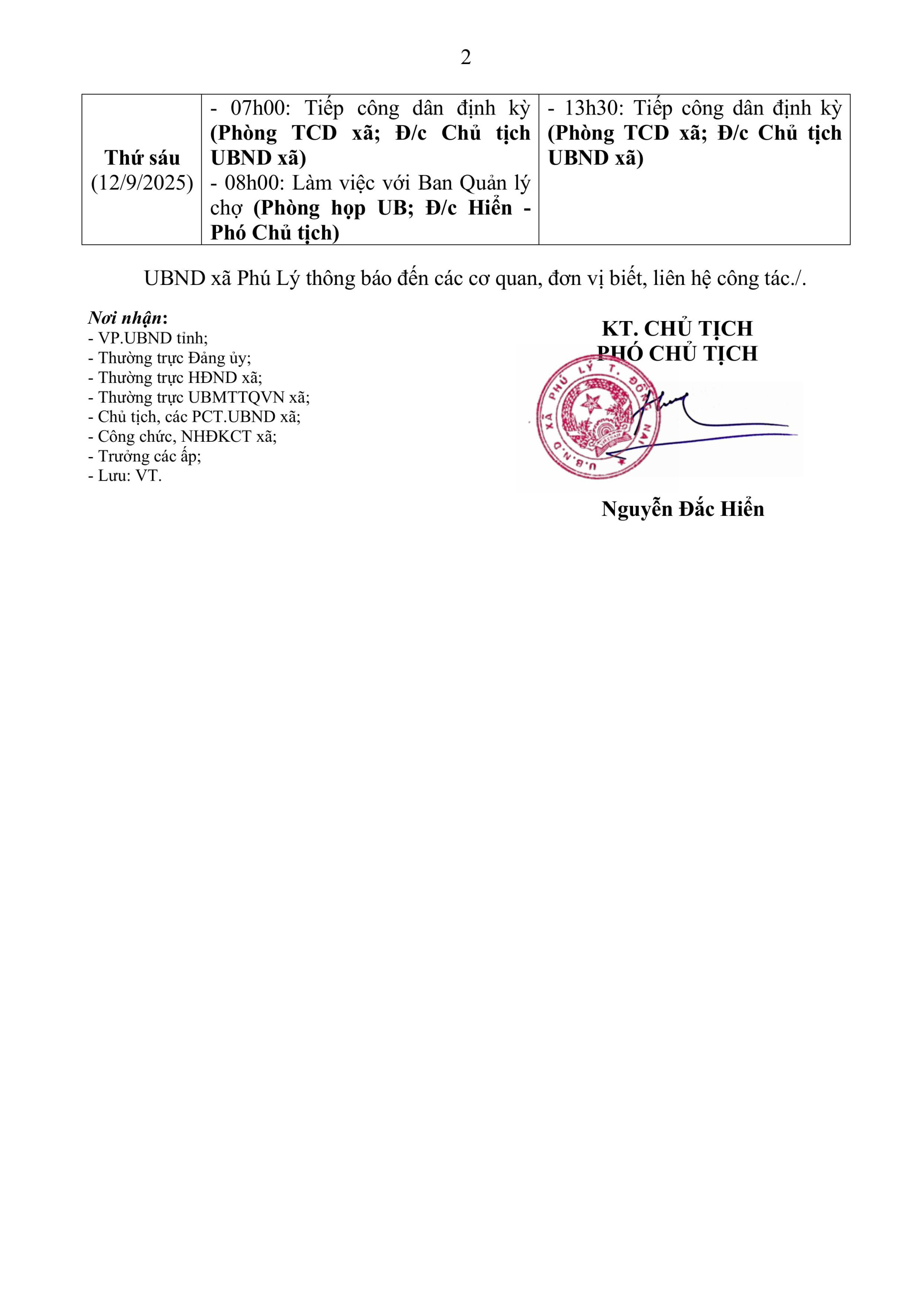 lich lam viec ngay 8 9 den 12 9 2025 hình ảnh 1