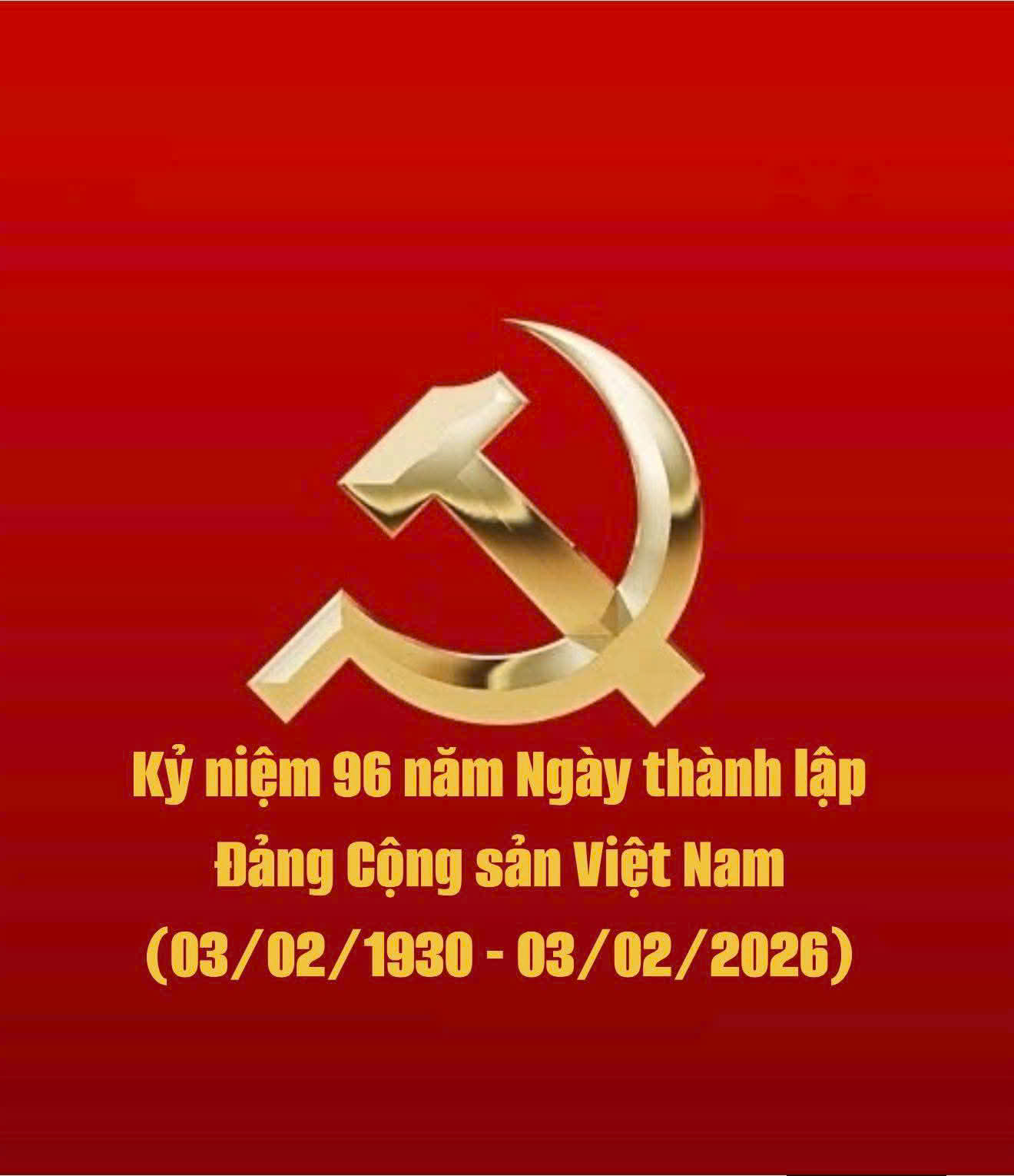 Kỷ niệm 96 năm ngày thành lập Đảng cộng sản Việt Nam
