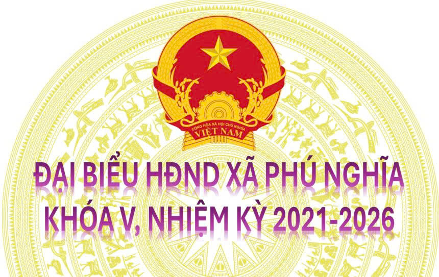 ĐẠI BIỂU HĐND XÃ PHÚ NGHĨA