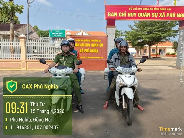 Công an xã Phú Nghĩa tăng cường tuần tra, kiểm soát bảo đảm an ninh trật tự trên địa bàn