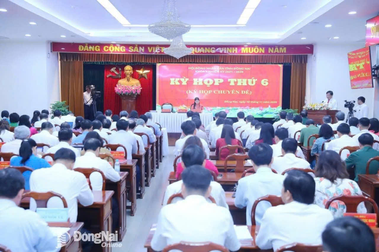 Khai mạc kỳ họp thứ 6 HĐND tỉnh Đồng Nai