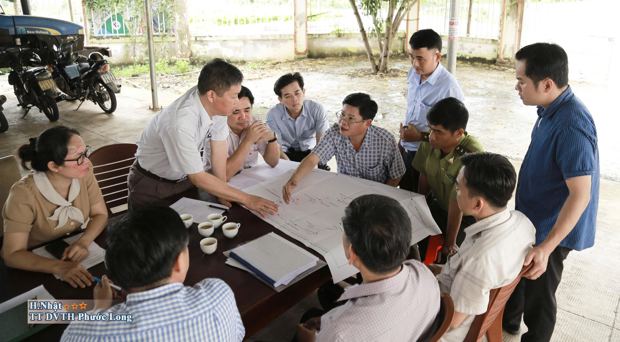 Rà soát phương án đo đạc, cắm mốc đối với diện tích núi Bà Rá