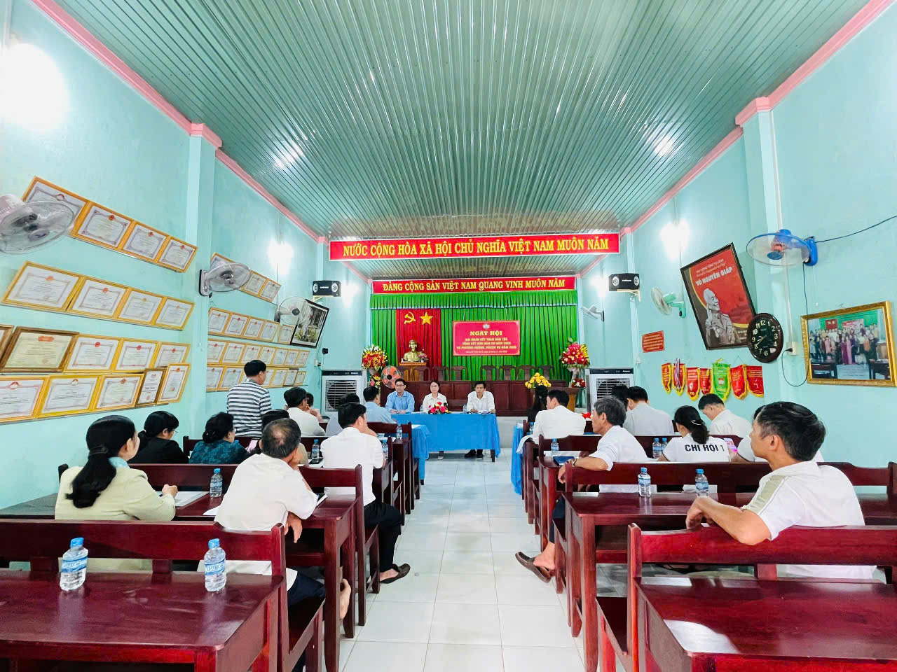 Khảo sát tình hình tổ chức và hoạt động  các khu phố thuộc địa bàn phường Thác Mơ (cũ)
