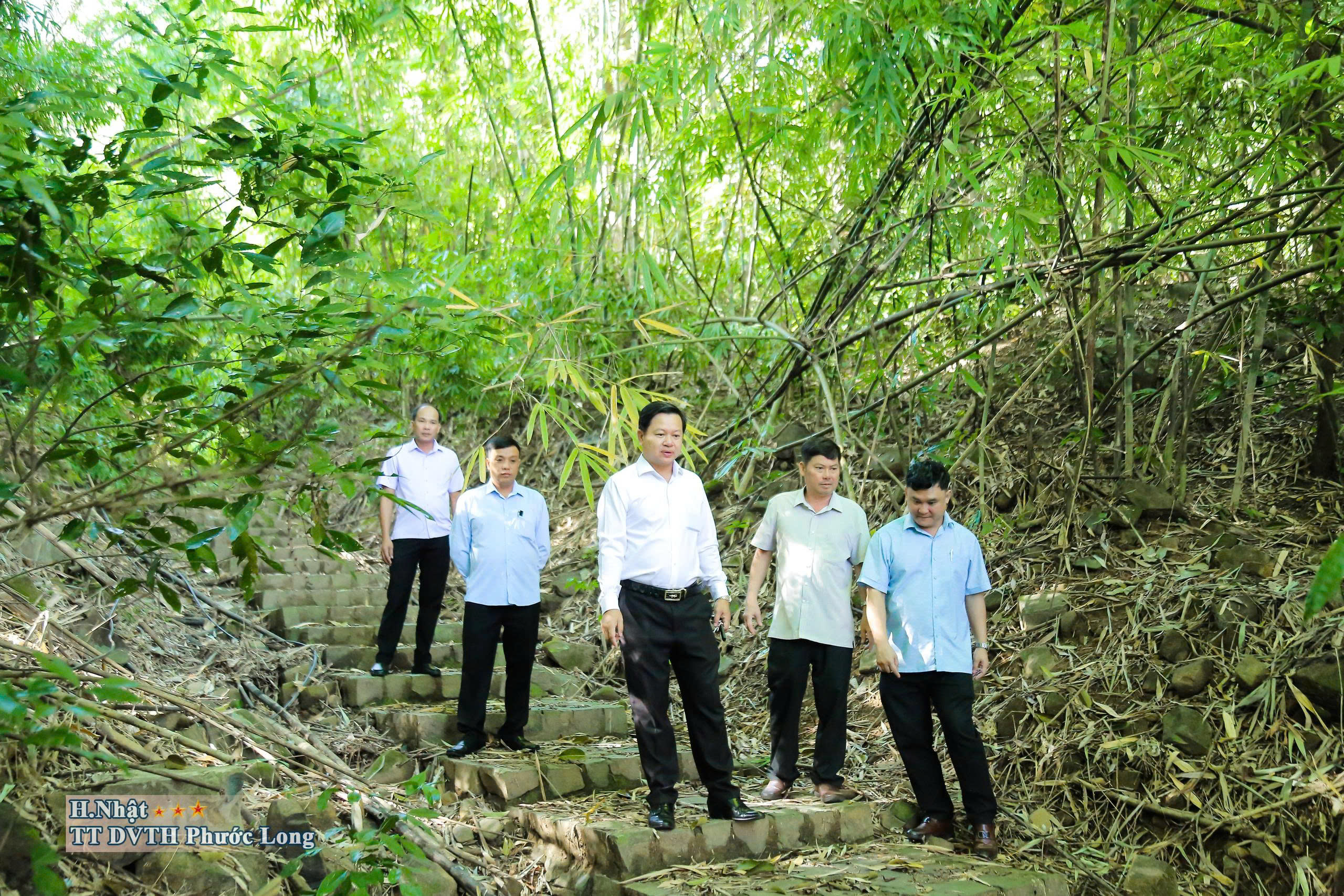 Khảo sát đường chạy Giải Việt dã leo núi toàn quốc “Chinh phục đỉnh cao Bà Rá” lần thứ 31 năm 2026 và các di tích trên địa bàn phường Phước Long