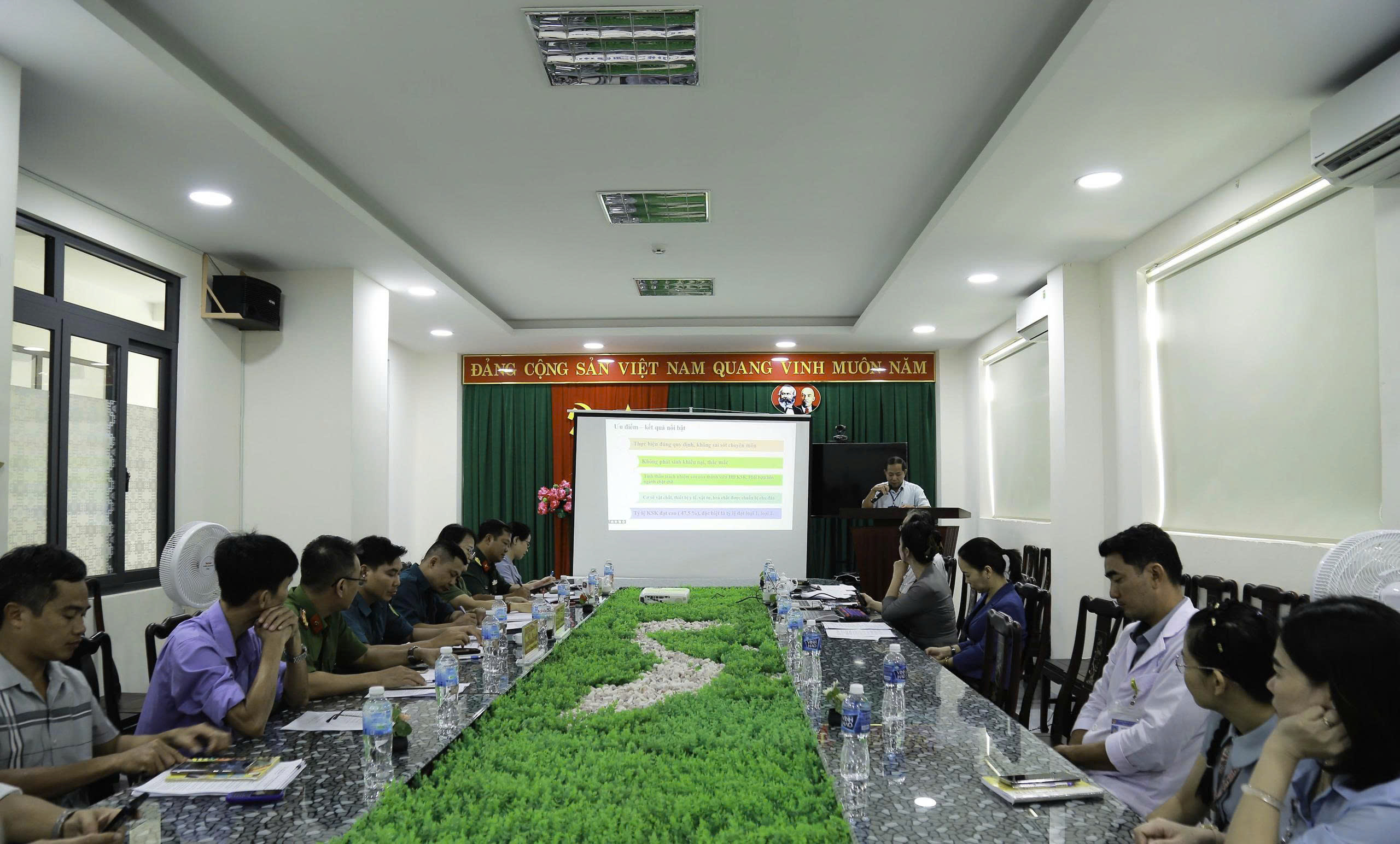 Hội nghị tổng kết công tác khám sức khỏe NVQS – CAND năm 2026 tại phường Phước Long và phường Phước Bình