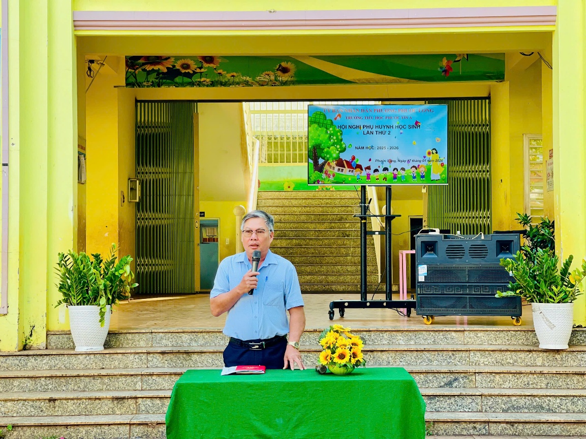 TRƯỜNG TIỂU HỌC PHƯỚC TÍN A TỔ CHỨC HỘI NGHỊ PHỤ HUYNH HỌC SINH LẦN THỨ 2, NĂM HỌC 2025 – 2026
