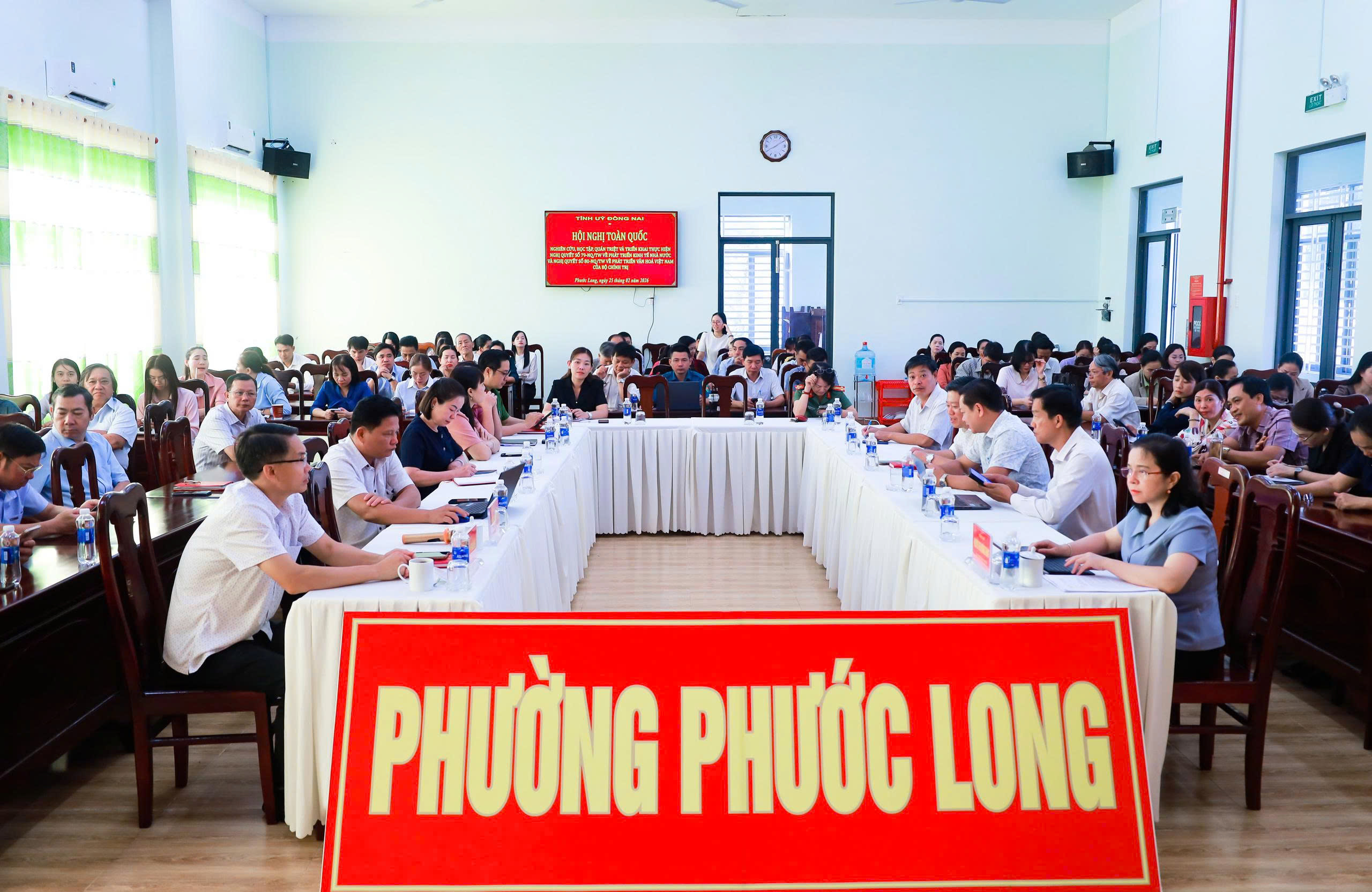 HỘI NGHỊ TOÀN QUỐC QUÁN TRIỆT, TRIỂN KHAI THỰC HIỆN NGHỊ QUYẾT SỐ 79-NQ/TW VÀ NGHỊ QUYẾT SỐ 80-NQ/TW CỦA Bộ Chính trị