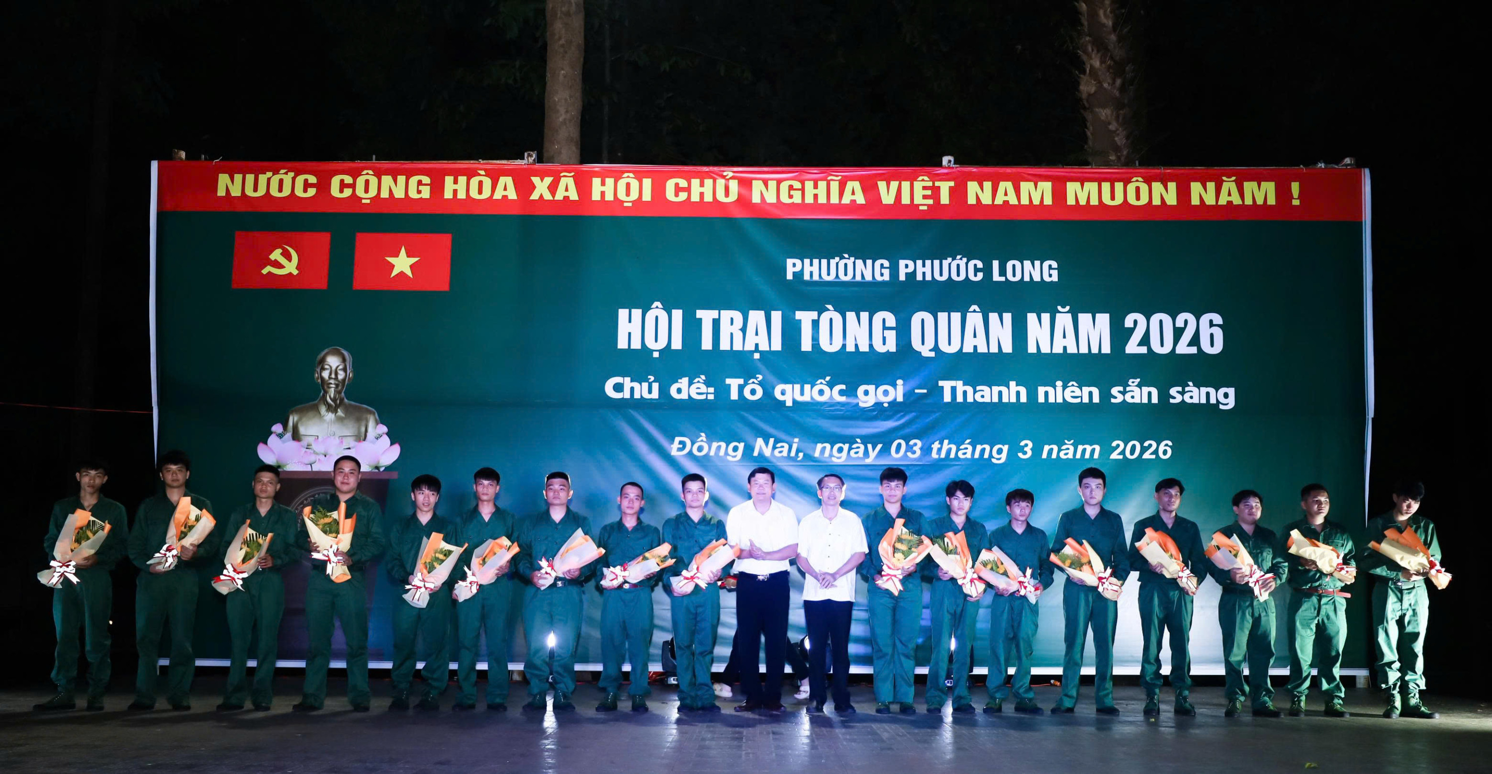 CHƯƠNG TRÌNH ĐÊM HỘI TÒNG QUÂN VÀ ĐỐT LỬA TRẠI NĂM 2026