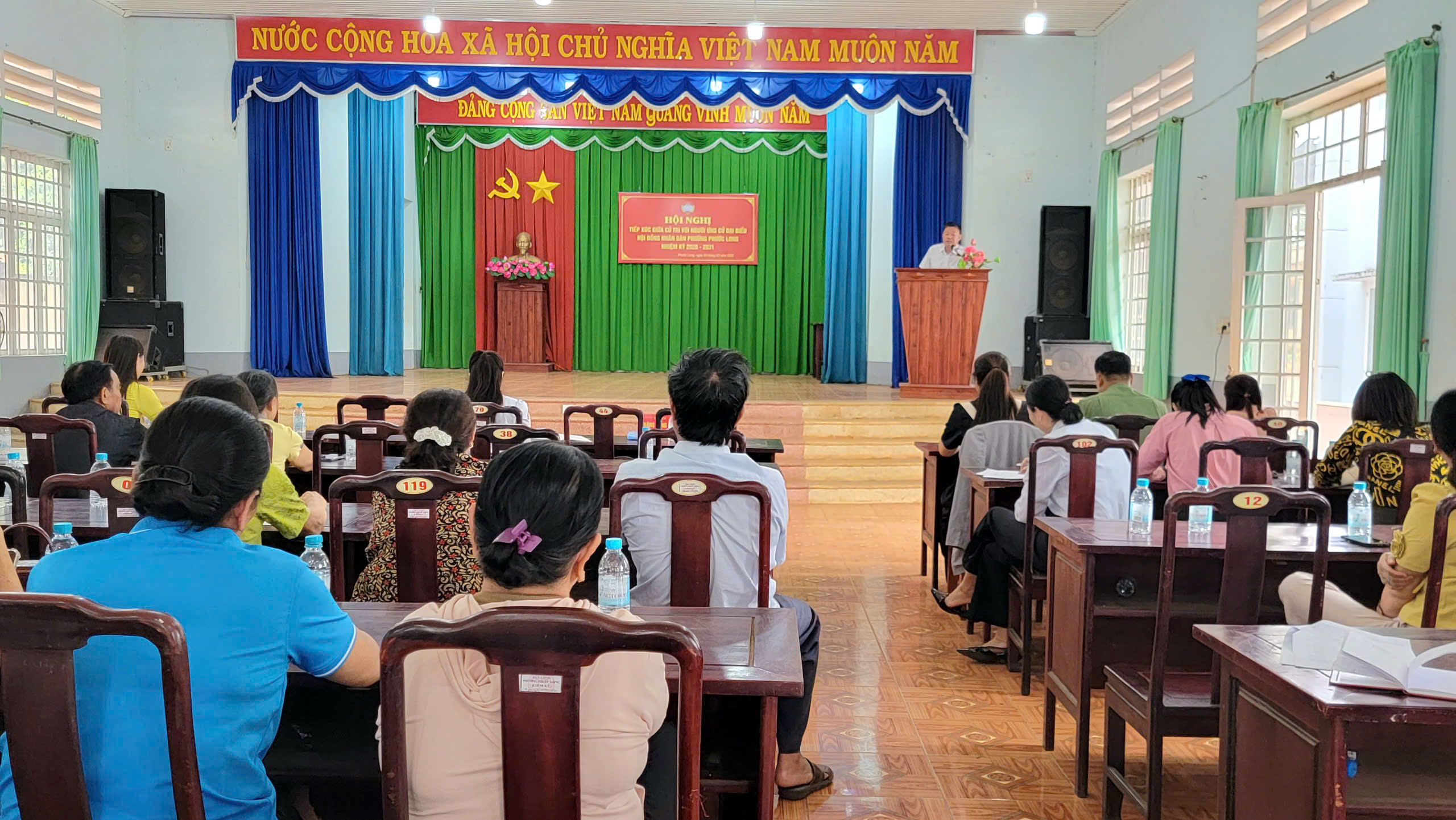 HỘI NGHỊ TIẾP XÚC CỬ TRI VỚI NGƯỜI ỨNG CỬ ĐẠI BIỂU HĐND PHƯỜNG PHƯỚC LONG, NHIỆM KỲ 2026 – 2031 TẠI ĐƠN VỊ BẦU CỬ SỐ 03