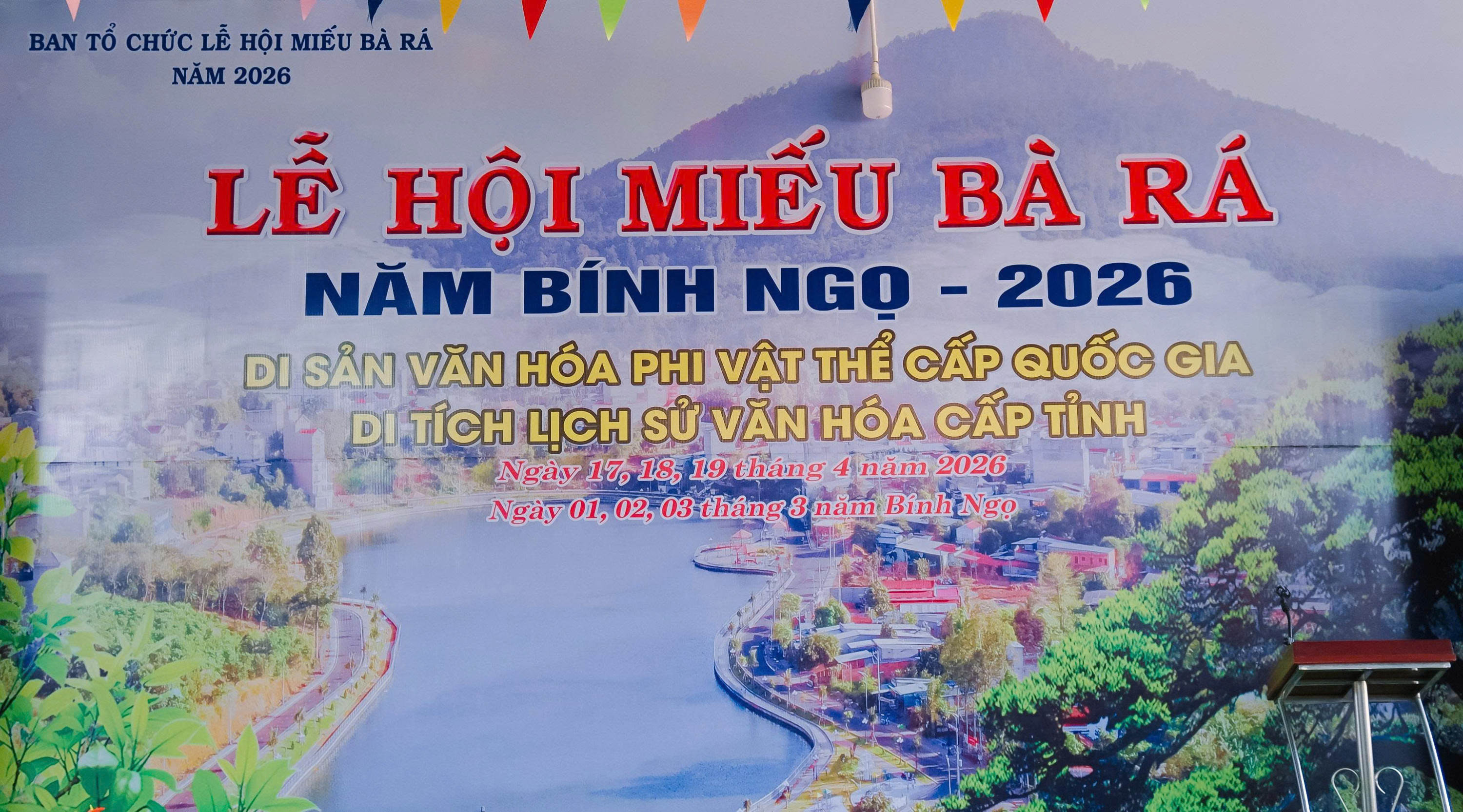Lễ hội Miếu Bà Rá năm Bính Ngọ 2026
