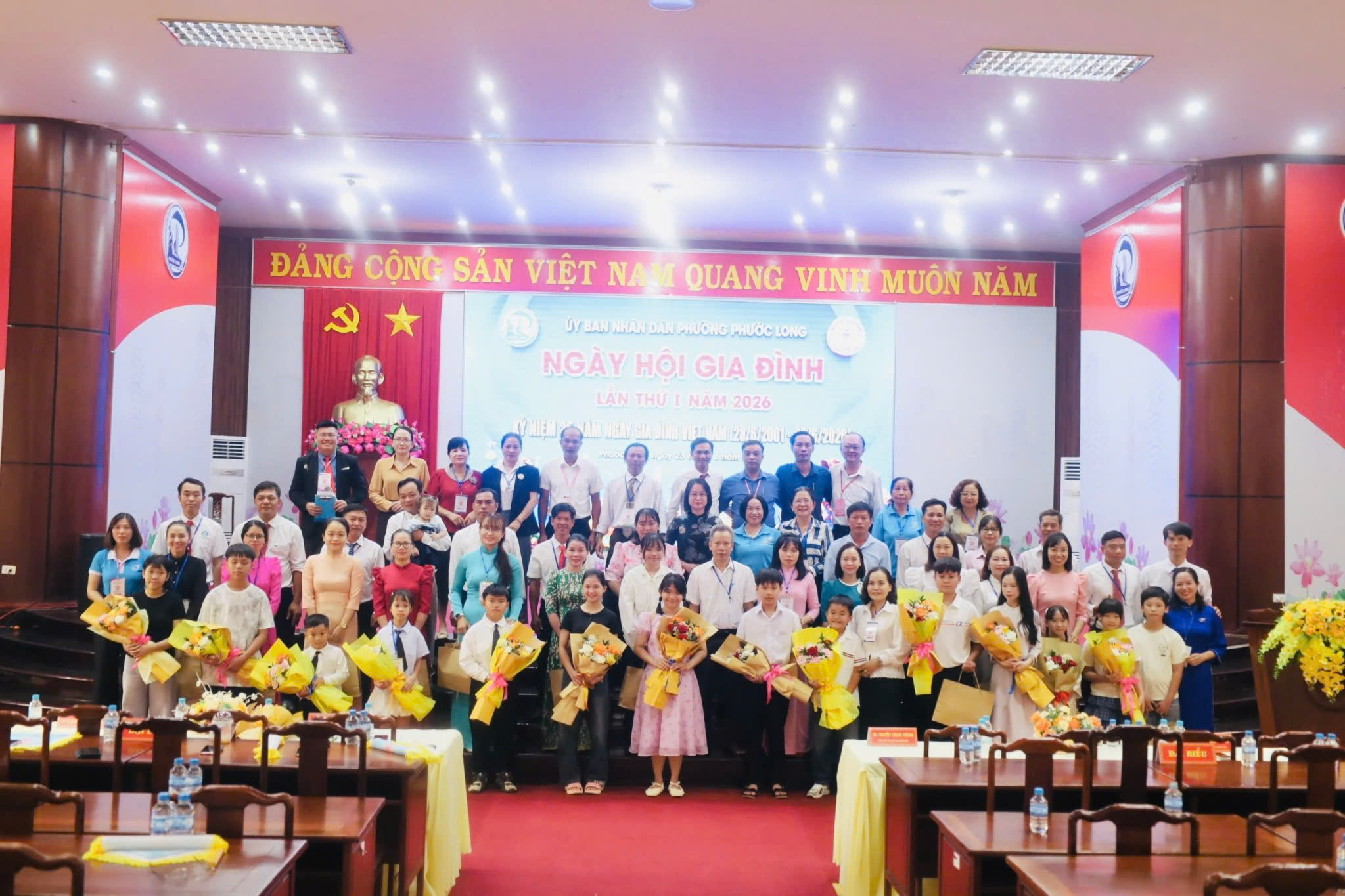 PHƯỜNG PHƯỚC LONG TỔ CHỨC NGÀY HỘI GIA ĐÌNH LẦN THỨ I NĂM 2026