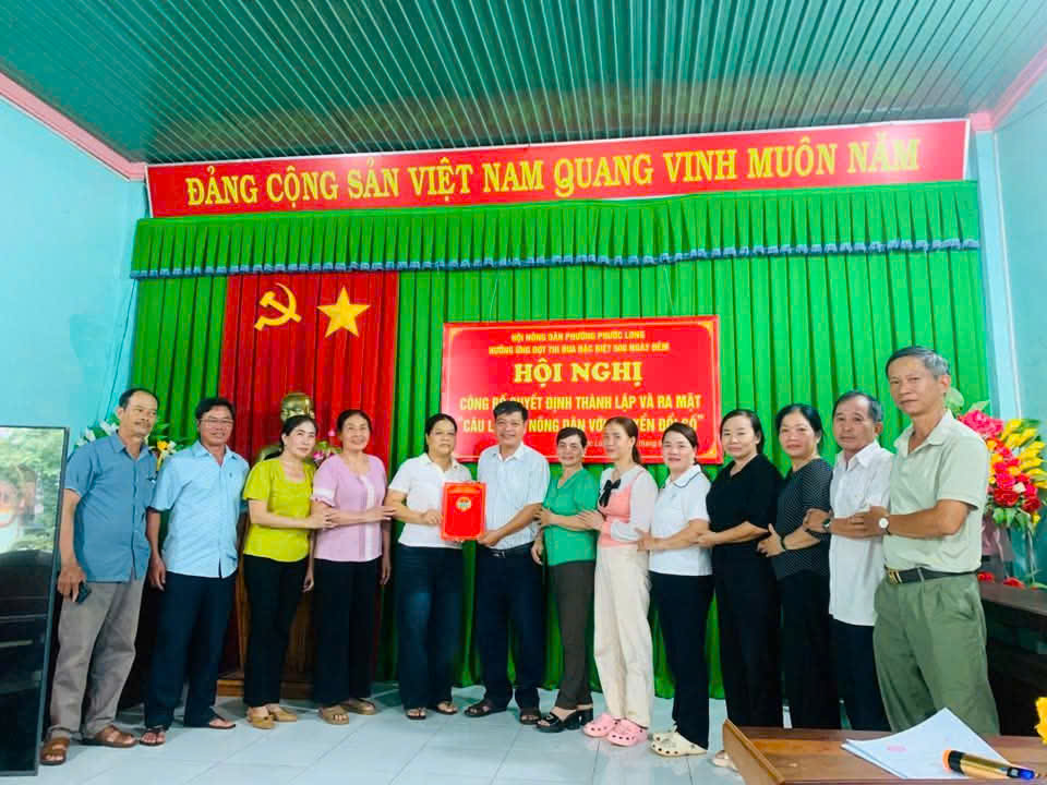 PHƯỜNG PHƯỚC LONG RA MẮT CÂU LẠC BỘ “NÔNG DÂN VỚI CHUYỂN ĐỔI SỐ”