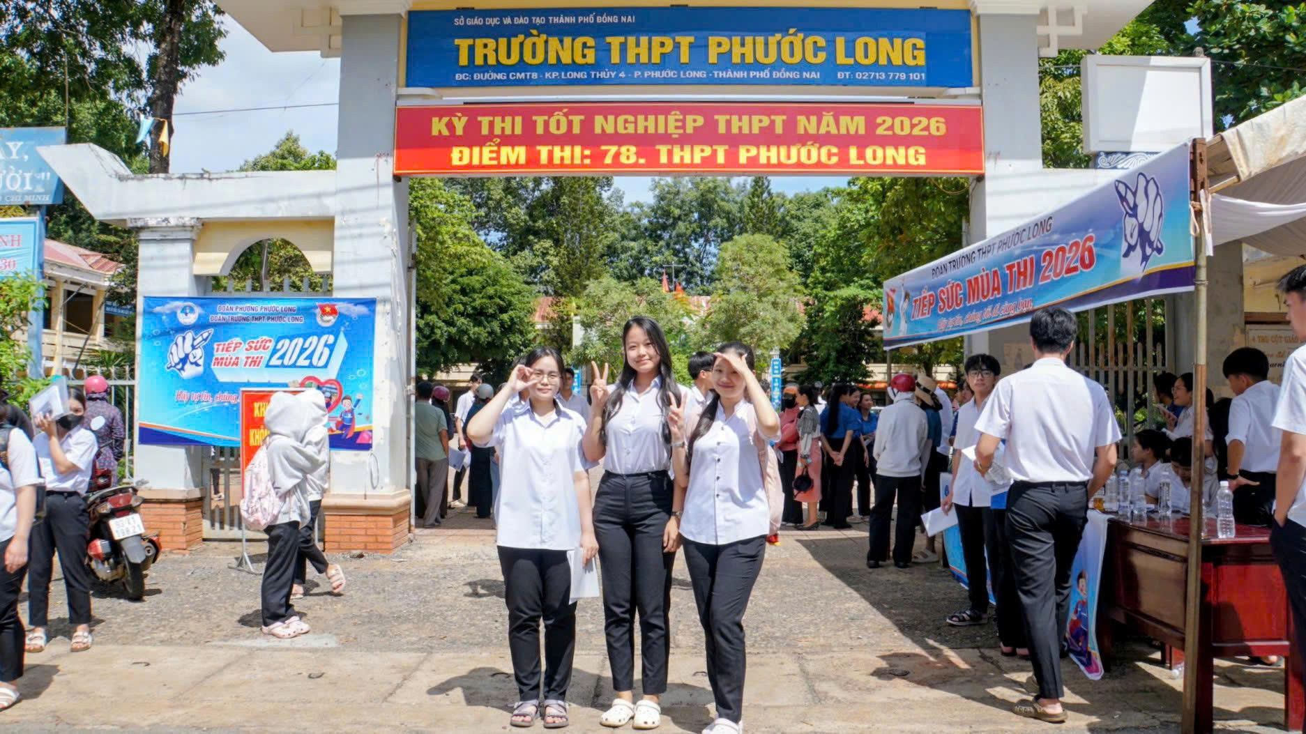 PHƯỚC LONG  494 THÍ SINH HOÀN THÀNH KỲ THI TỐT NGHIỆP THPT NĂM 2026