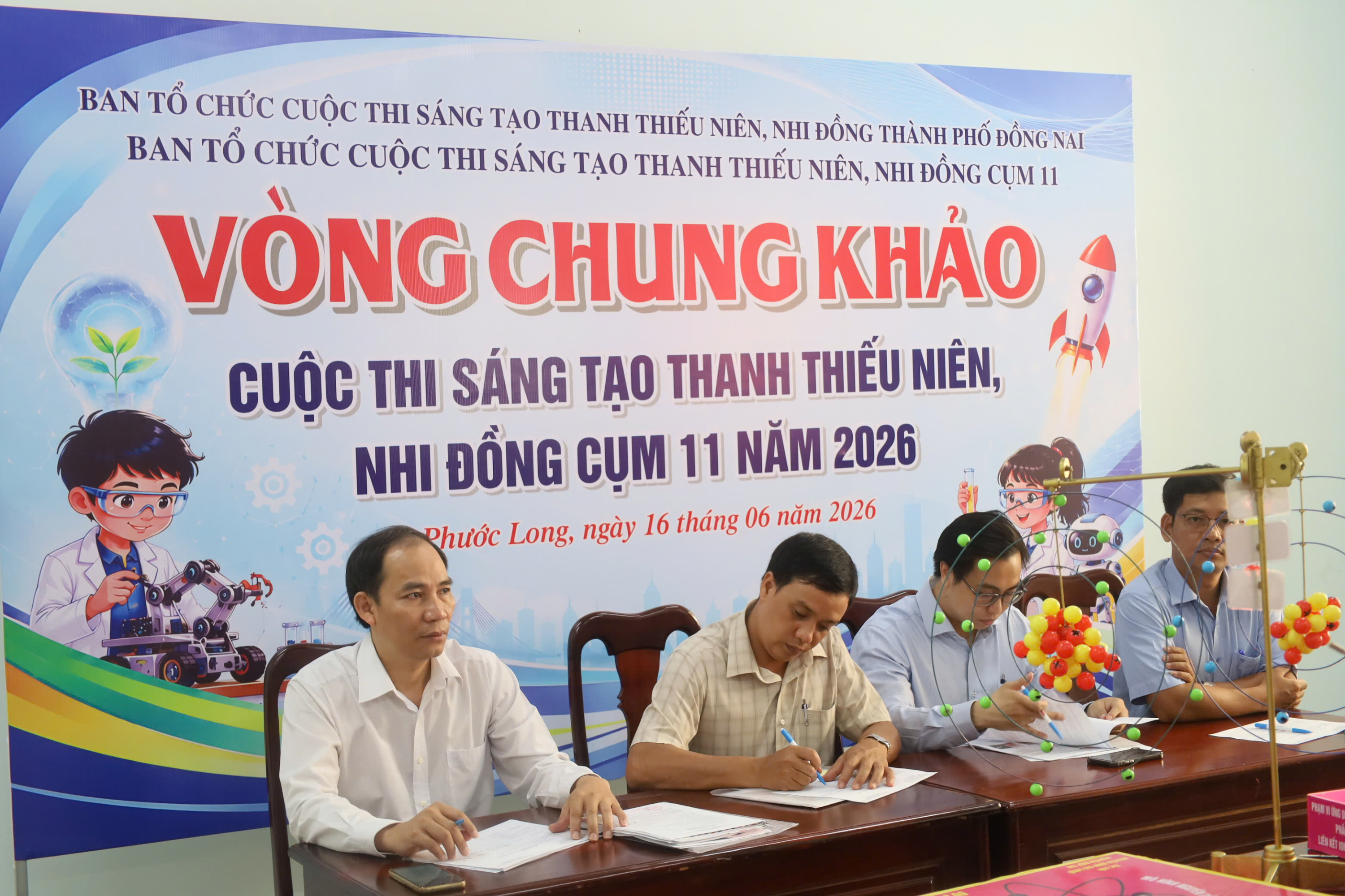 HẤP DẪN VÒNG CHUNG KHẢO CUỘC THI SÁNG TẠO THANH THIẾU NIÊN, NHI ĐỒNG CỤM 11 NĂM 2026