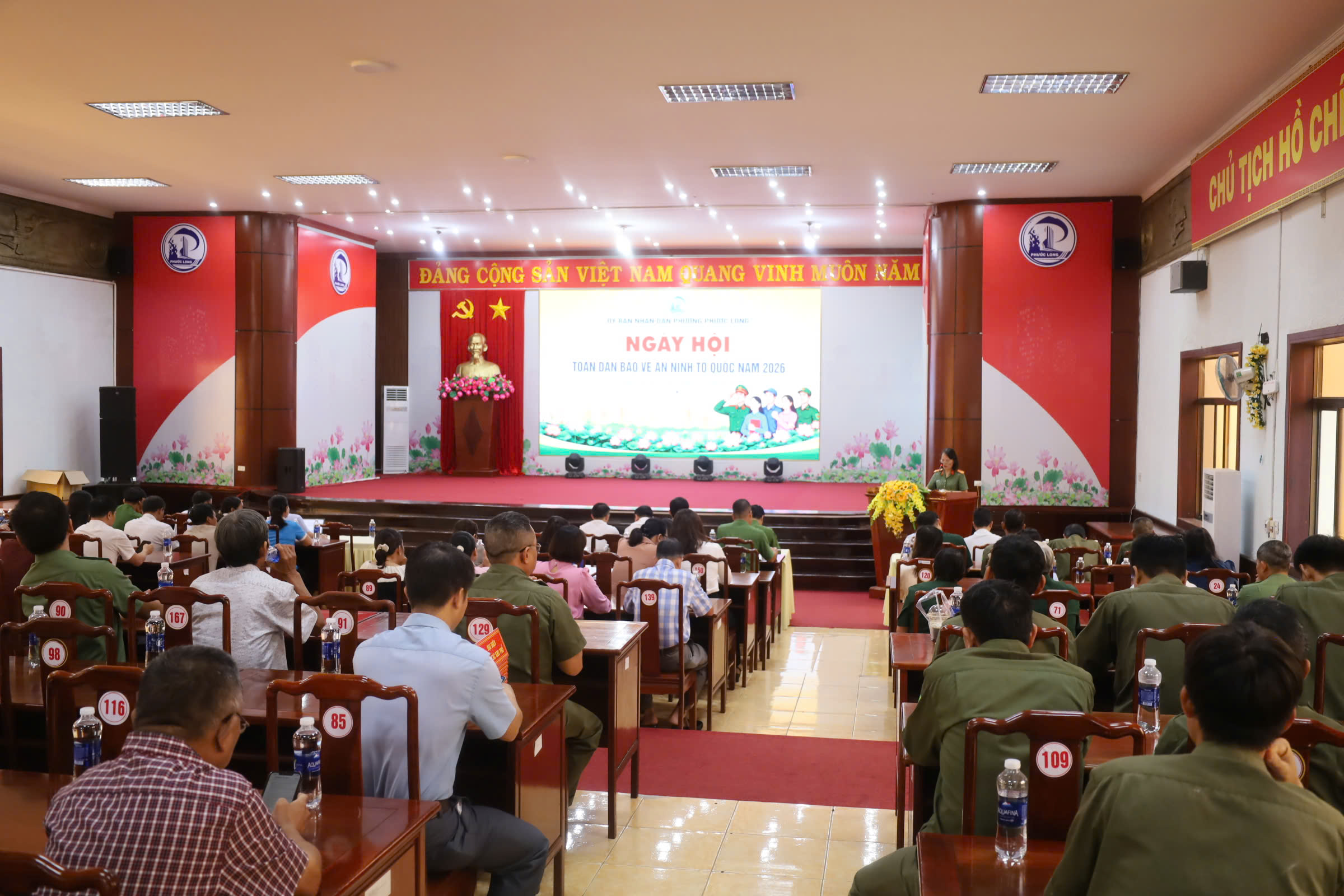 Phường Phước Long tổ chức Ngày hội toàn dân bảo vệ an ninh Tổ quốc năm 2026