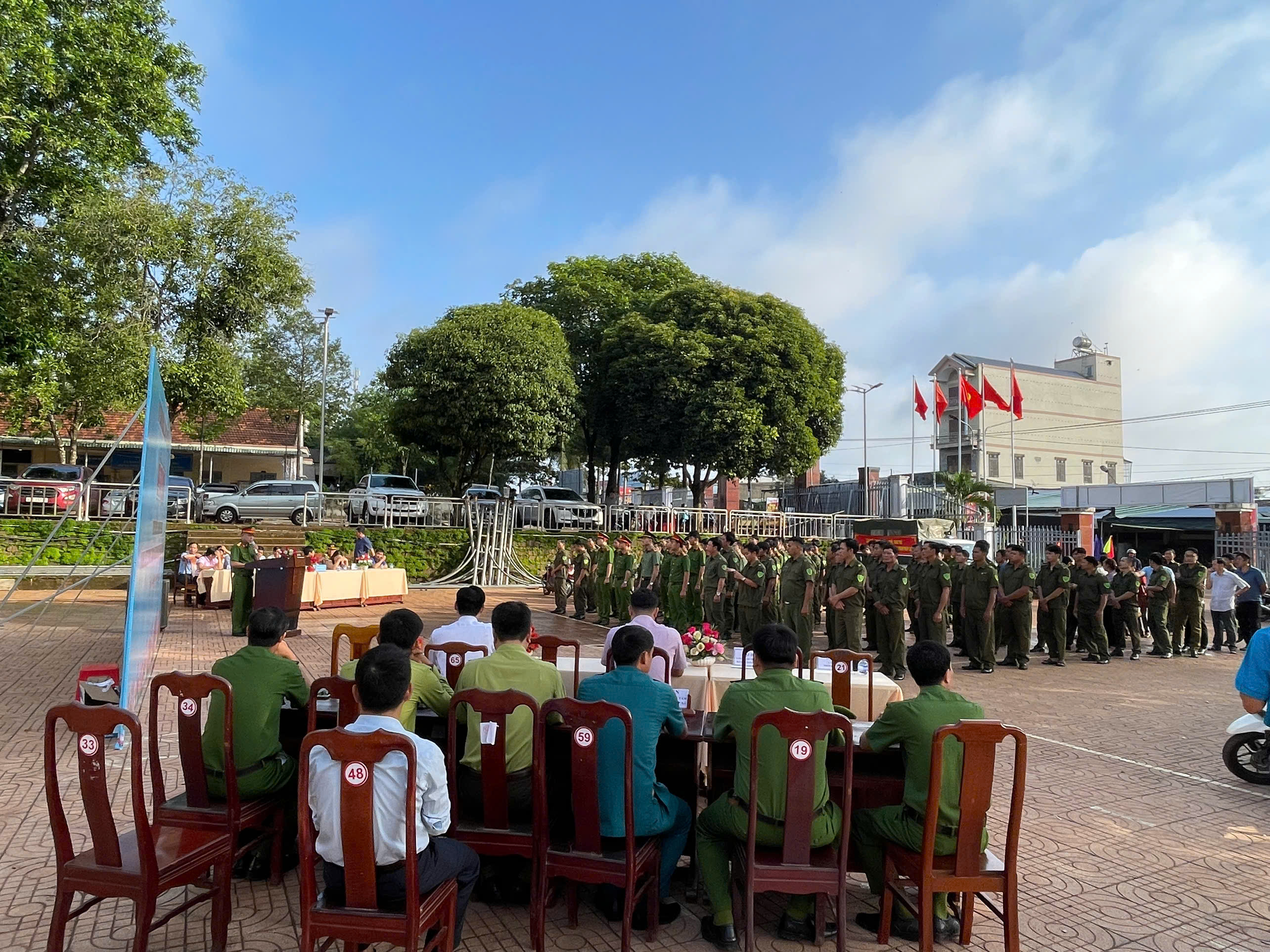 toàn cảnh buổi lễ