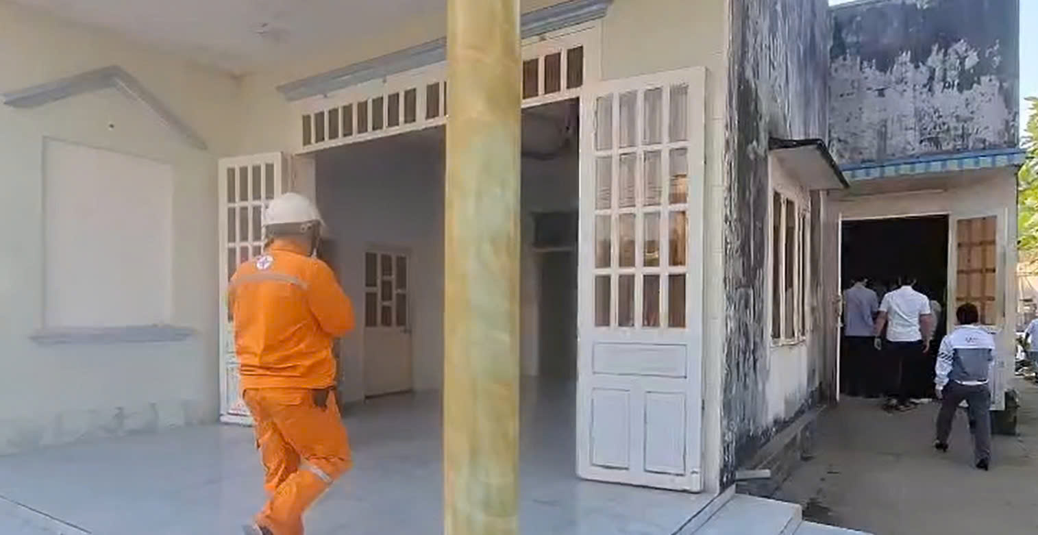 Căn nhà trước lúc Cưỡng chế tại Tờ 73 Thửa đất 9