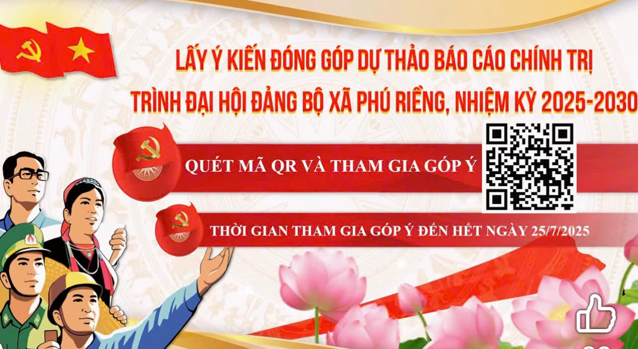 Lấy ý kiến góp ý Dự thảo Báo cáo Chính trị trình Đại hội đại biểu Đảng bộ xã lần thứ I