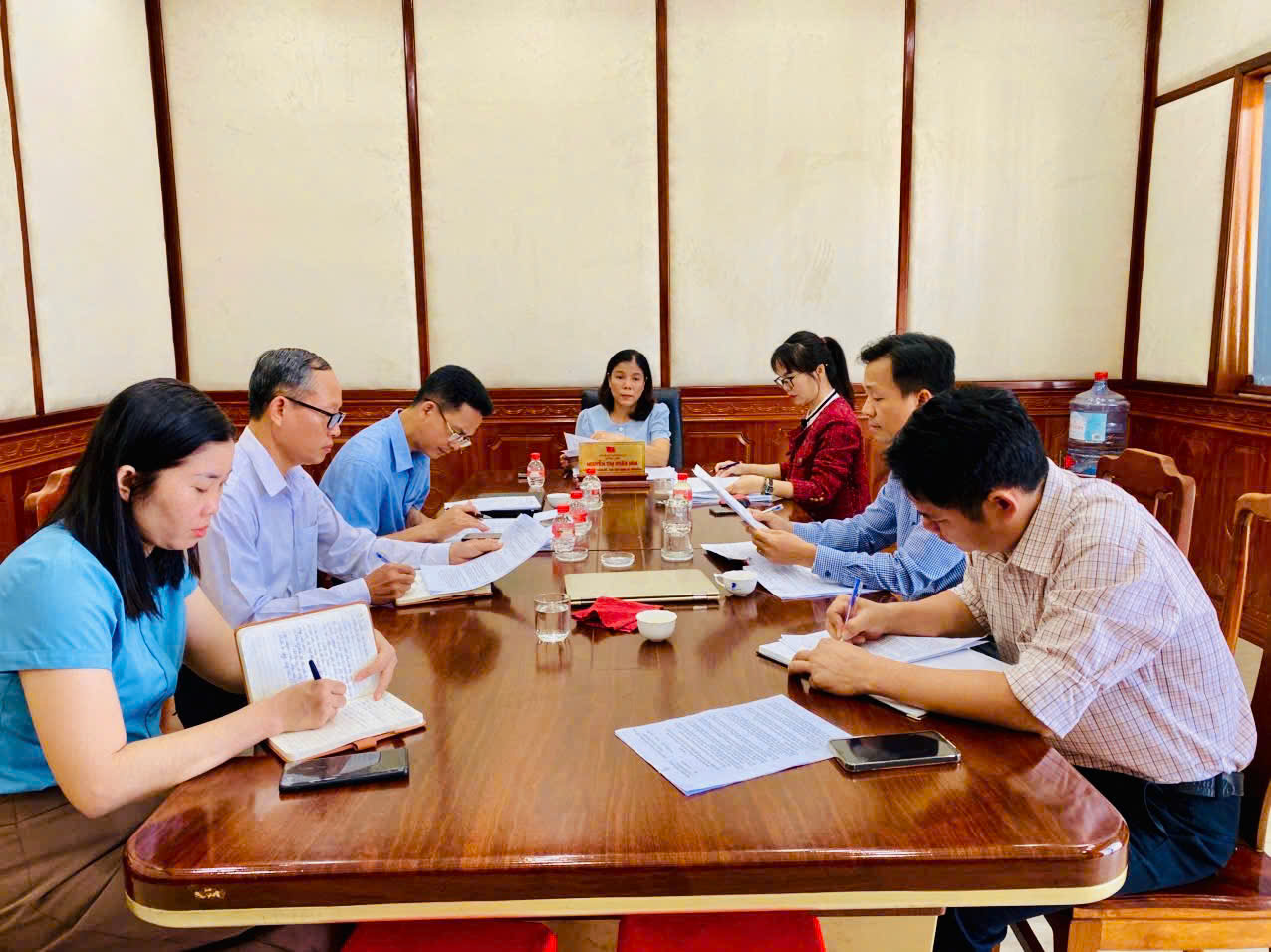 Chủ trì cuộc họp liên tịch triển khai công tác bầu cử tại Phú Riềng