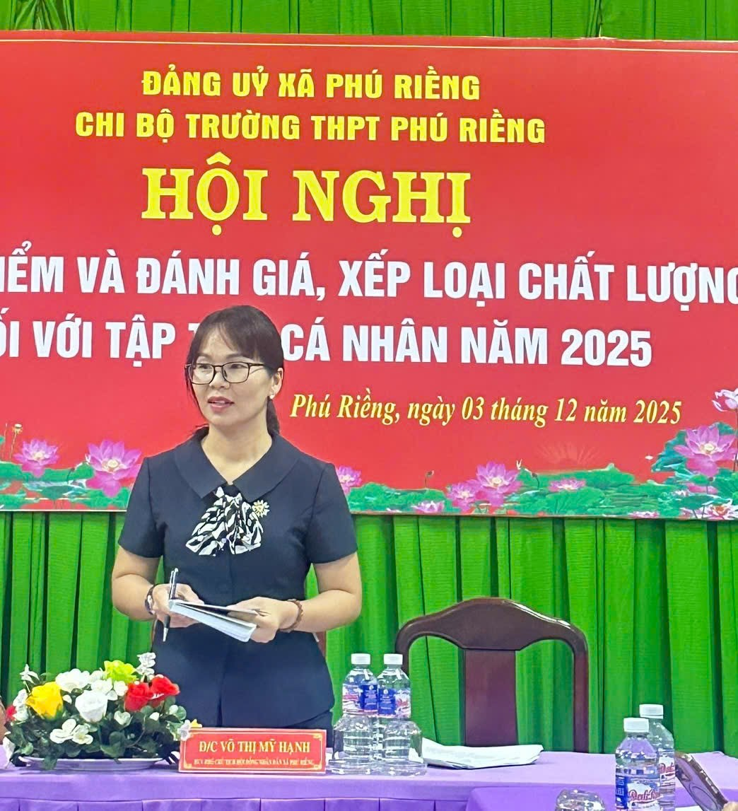Họp kiểm điểm đánh giá chất lượng Đảng viên